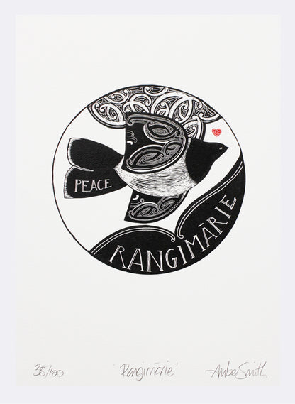 Rangimarie (Peace) - Giclée Print