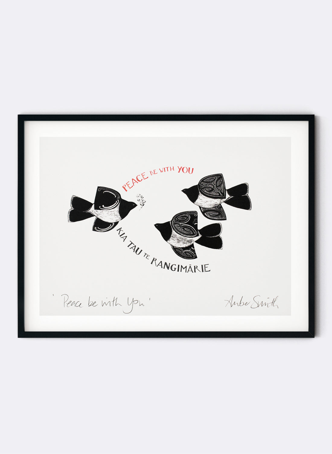 Peace Be With You - Giclée Print