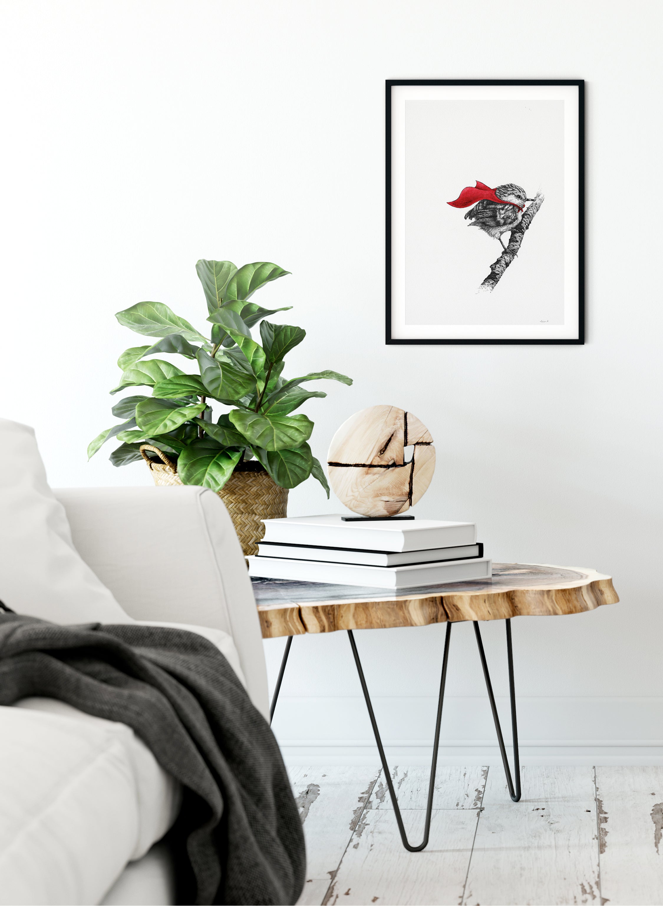 Rifleman with Cape - Giclée Print