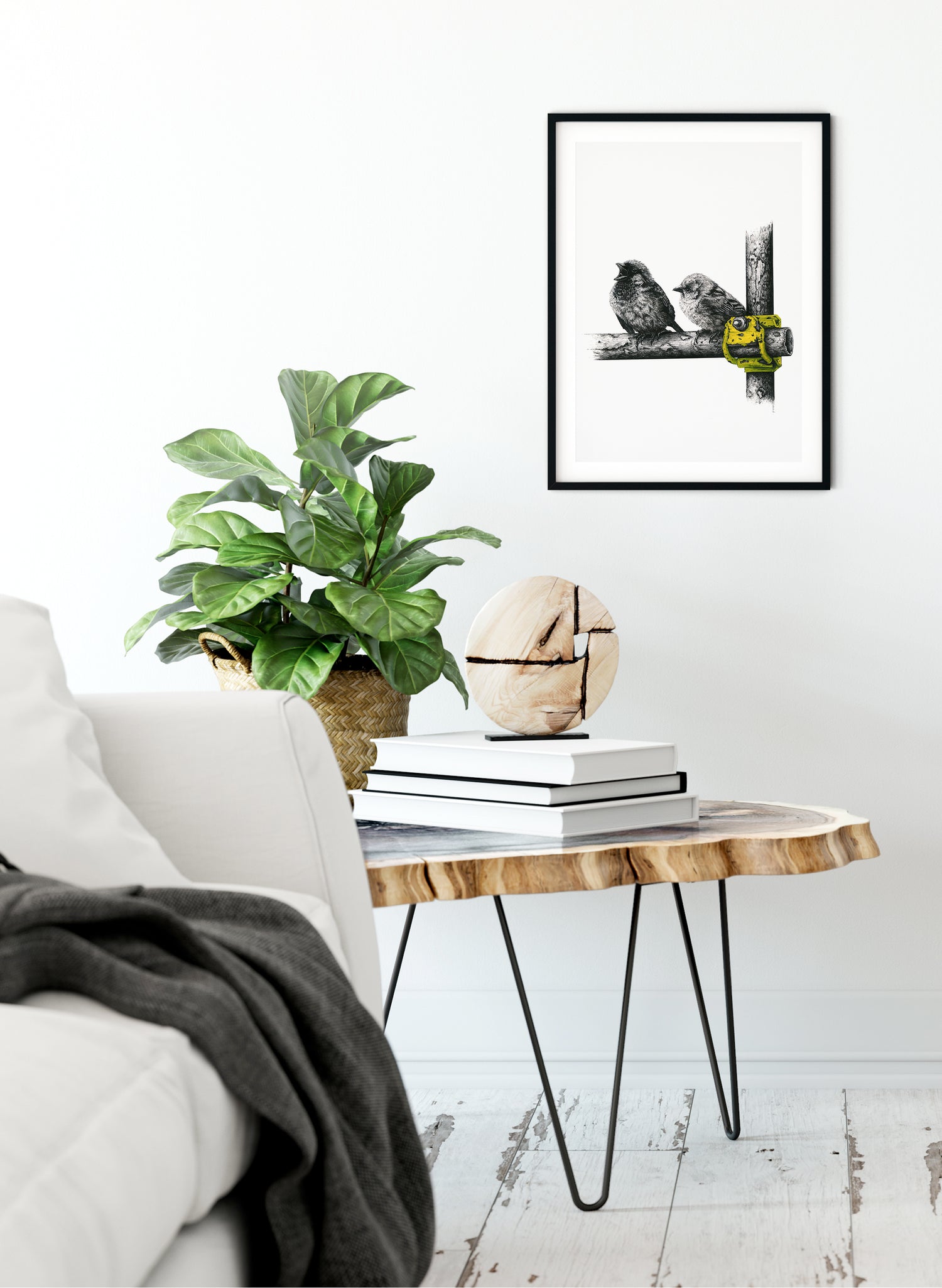 Sparrows - &quot;Seriously!?!&quot; - Giclée Print