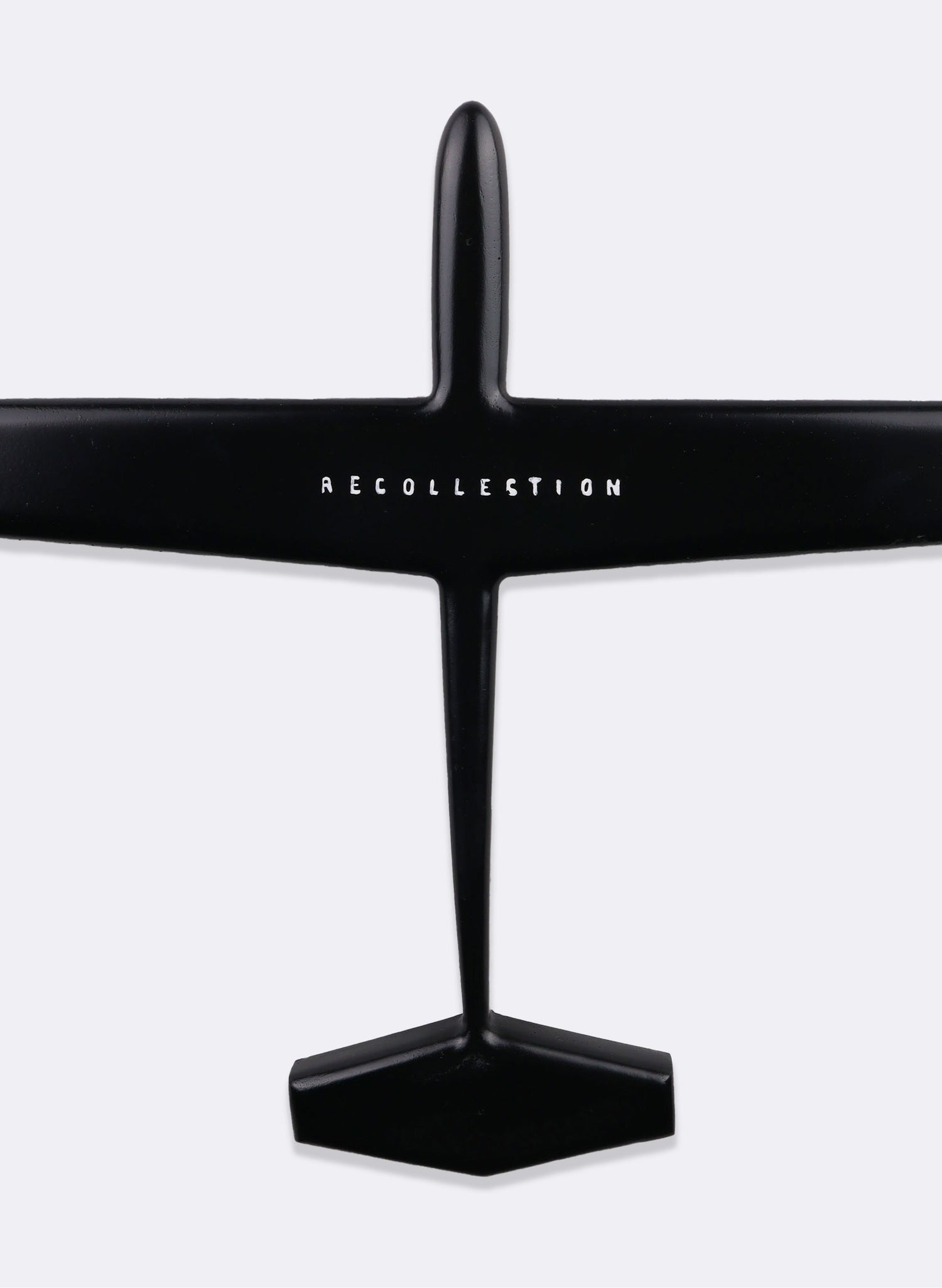 Large Black Resin Glider - Recollection