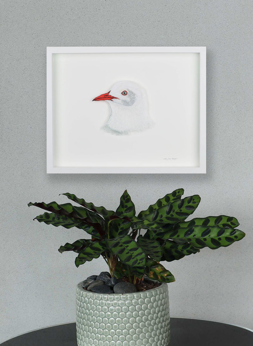 Red-Billed Seagull Embroidery