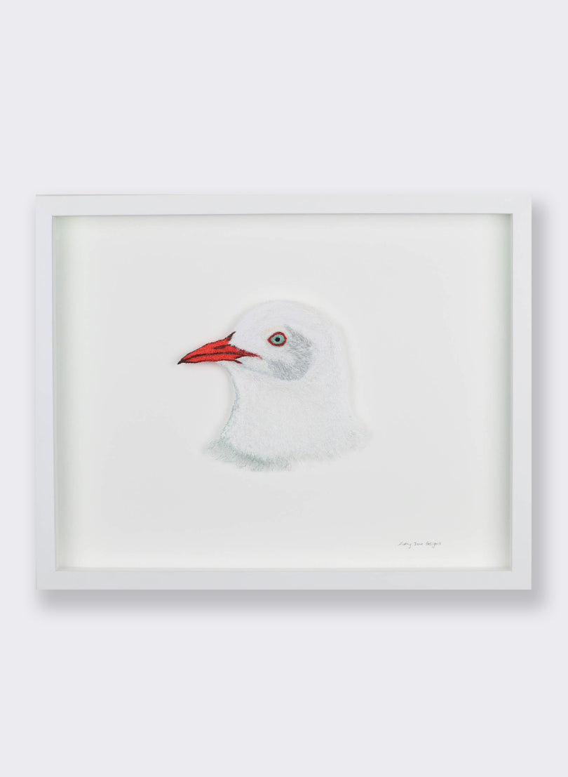 Red-Billed Seagull Embroidery