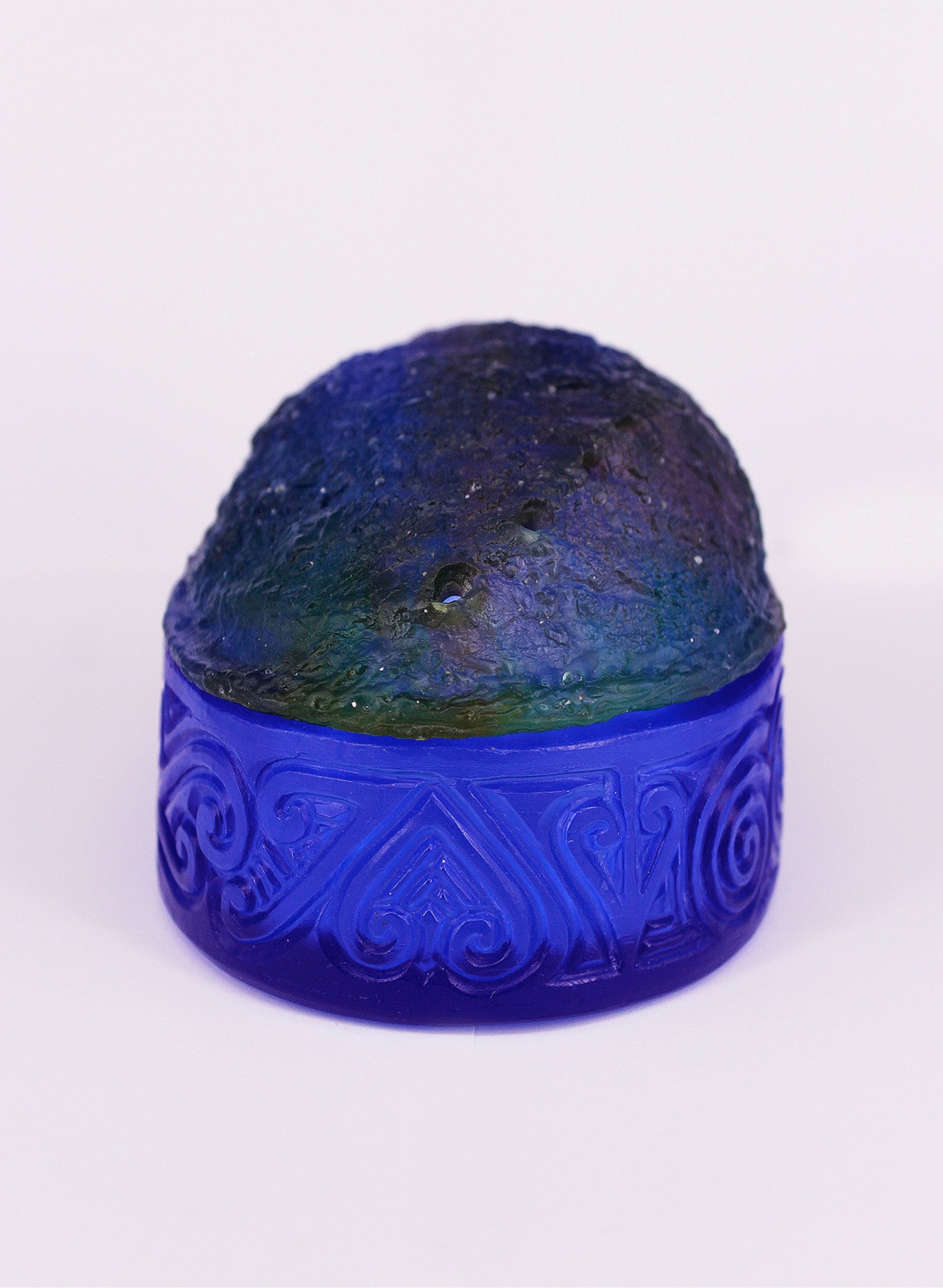 Paua Shell Box - Blue