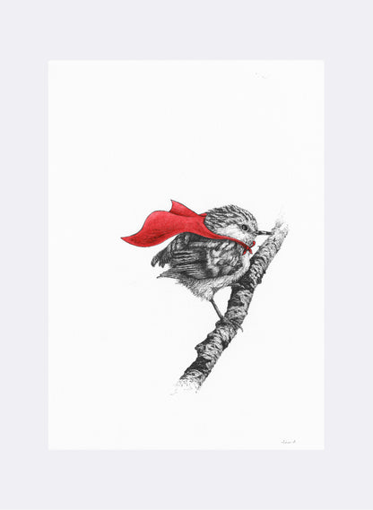 Rifleman with Cape - Giclée Print