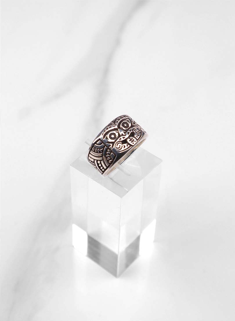 Tā Moko Ring - Sterling Silver