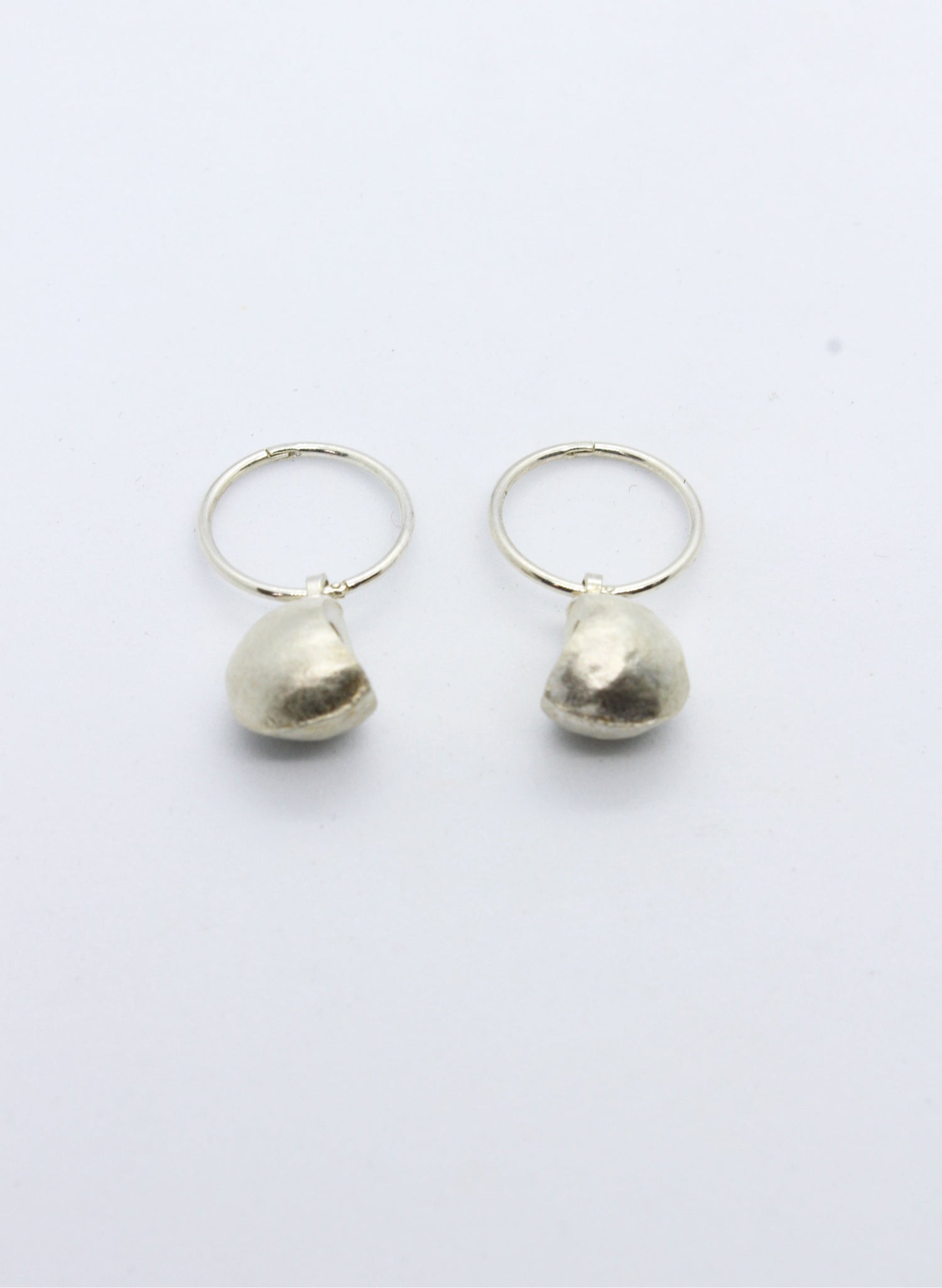 Silver Fruit Vessel Earrings