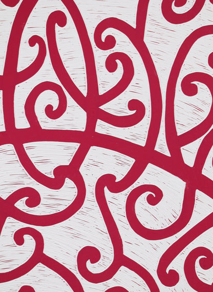 Ngā Patupaiarehe - Original Carved Painting