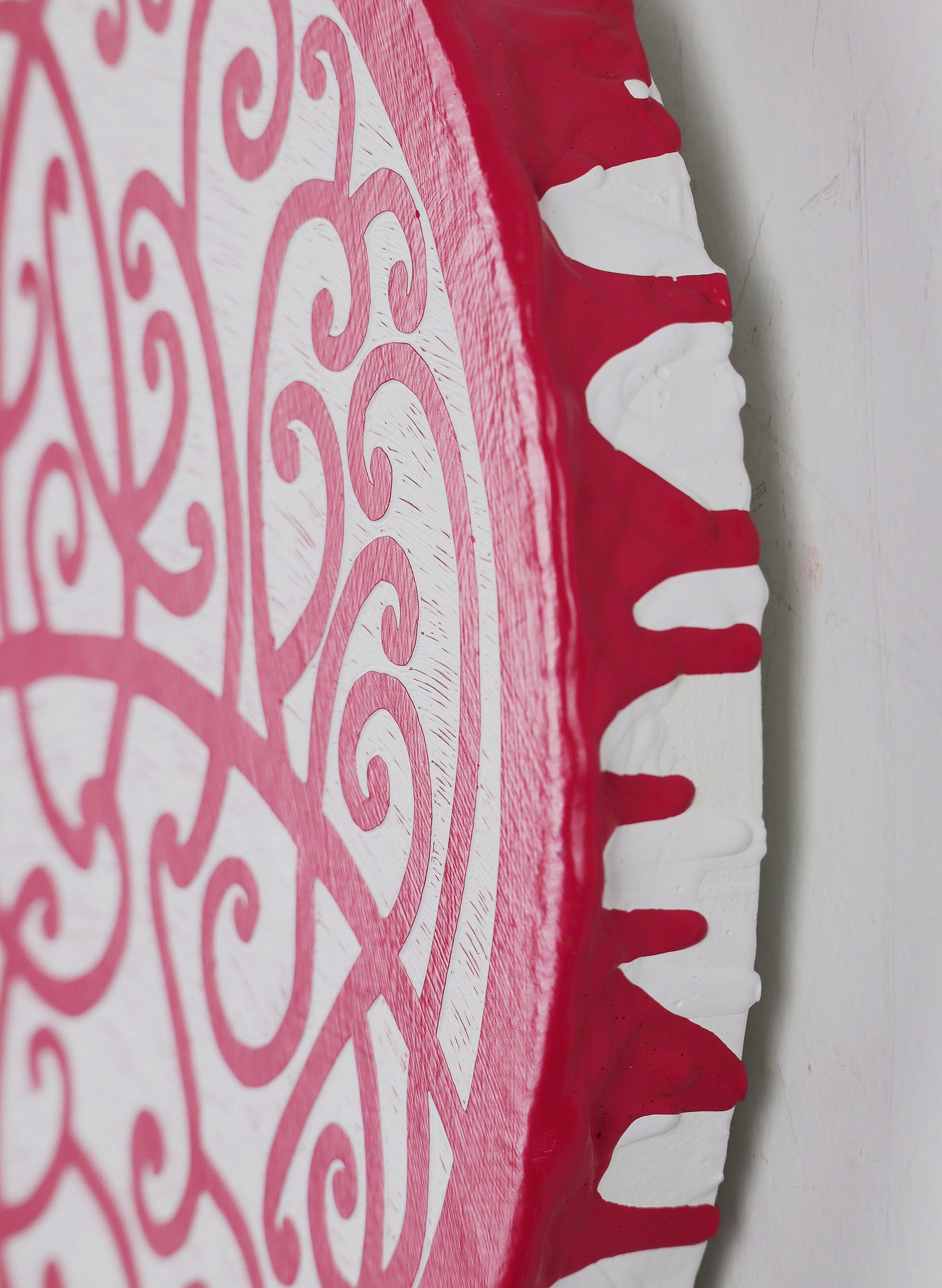 Ngā Patupaiarehe - Original Carved Painting
