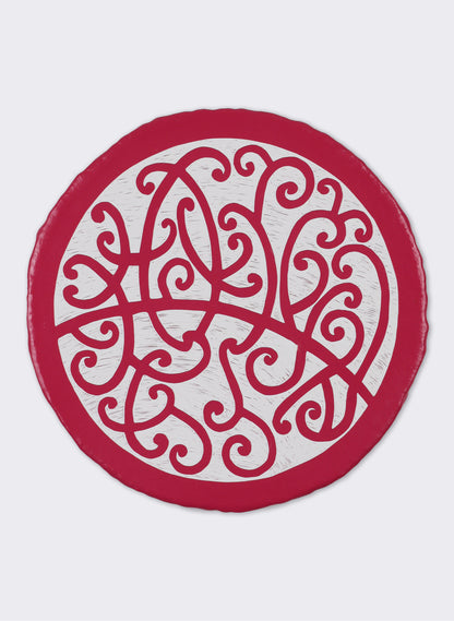 Ngā Patupaiarehe - Original Carved Painting