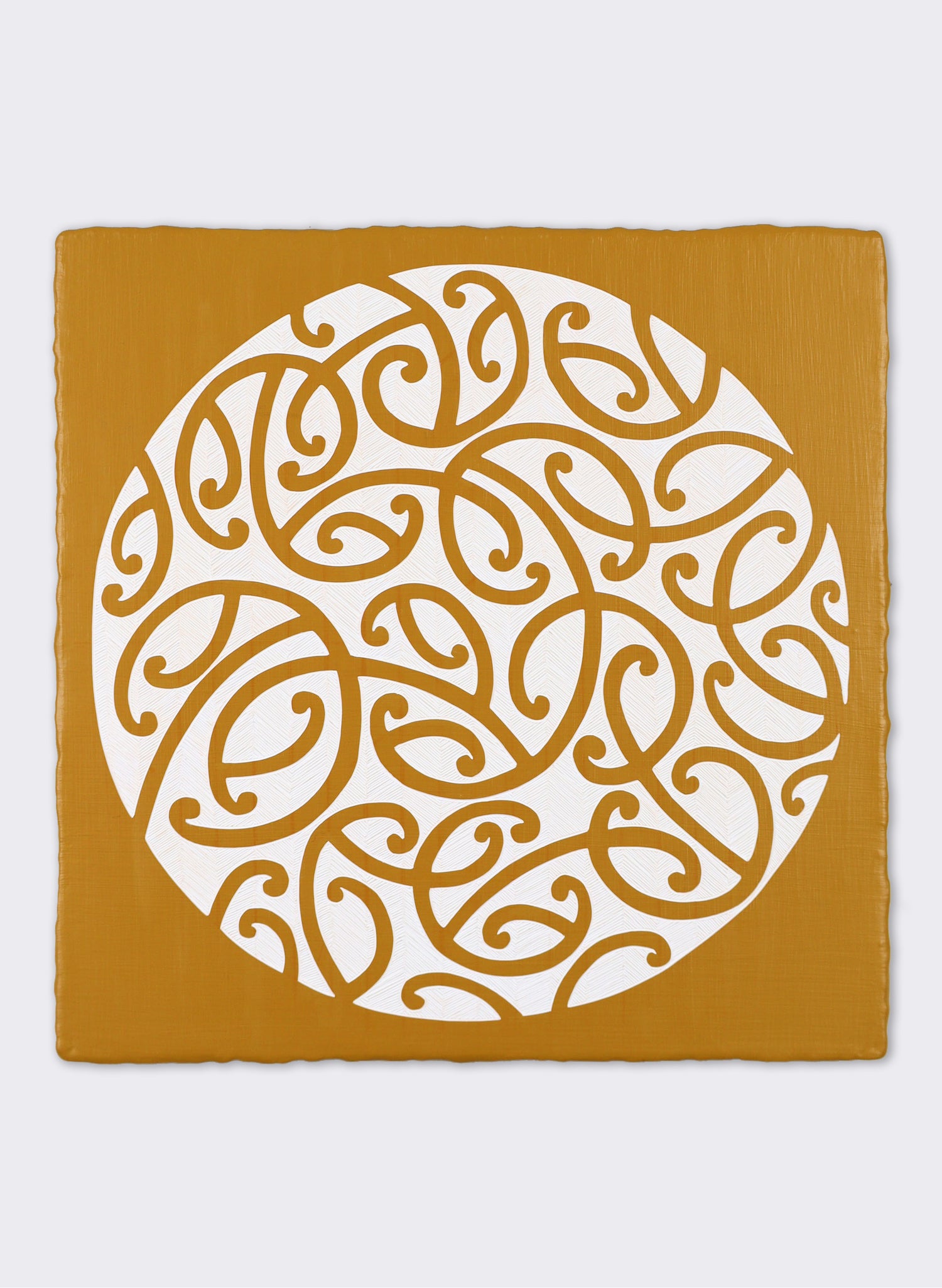 Rākaunui - Original Carved Painting