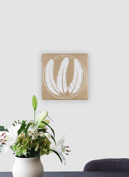 Raukura  - Original Carved Painting