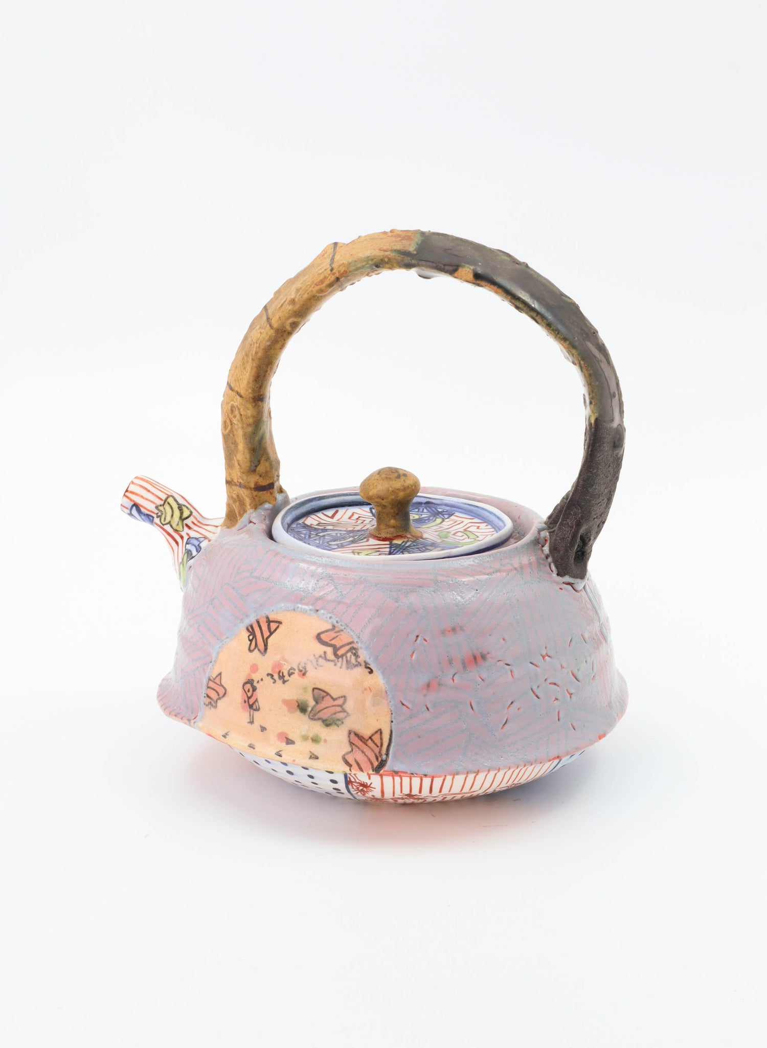 Iro - Shino Blue Teapot