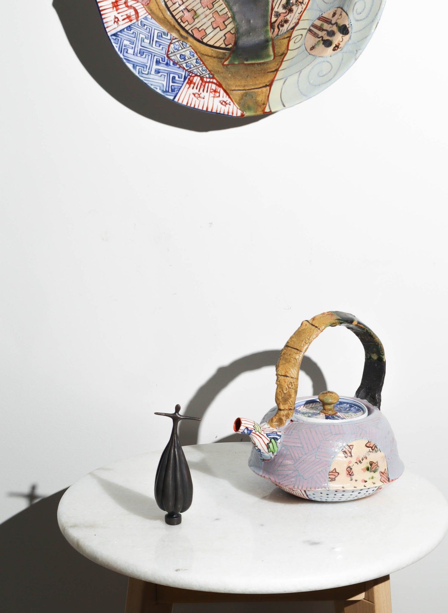 Iro - Shino Blue Teapot