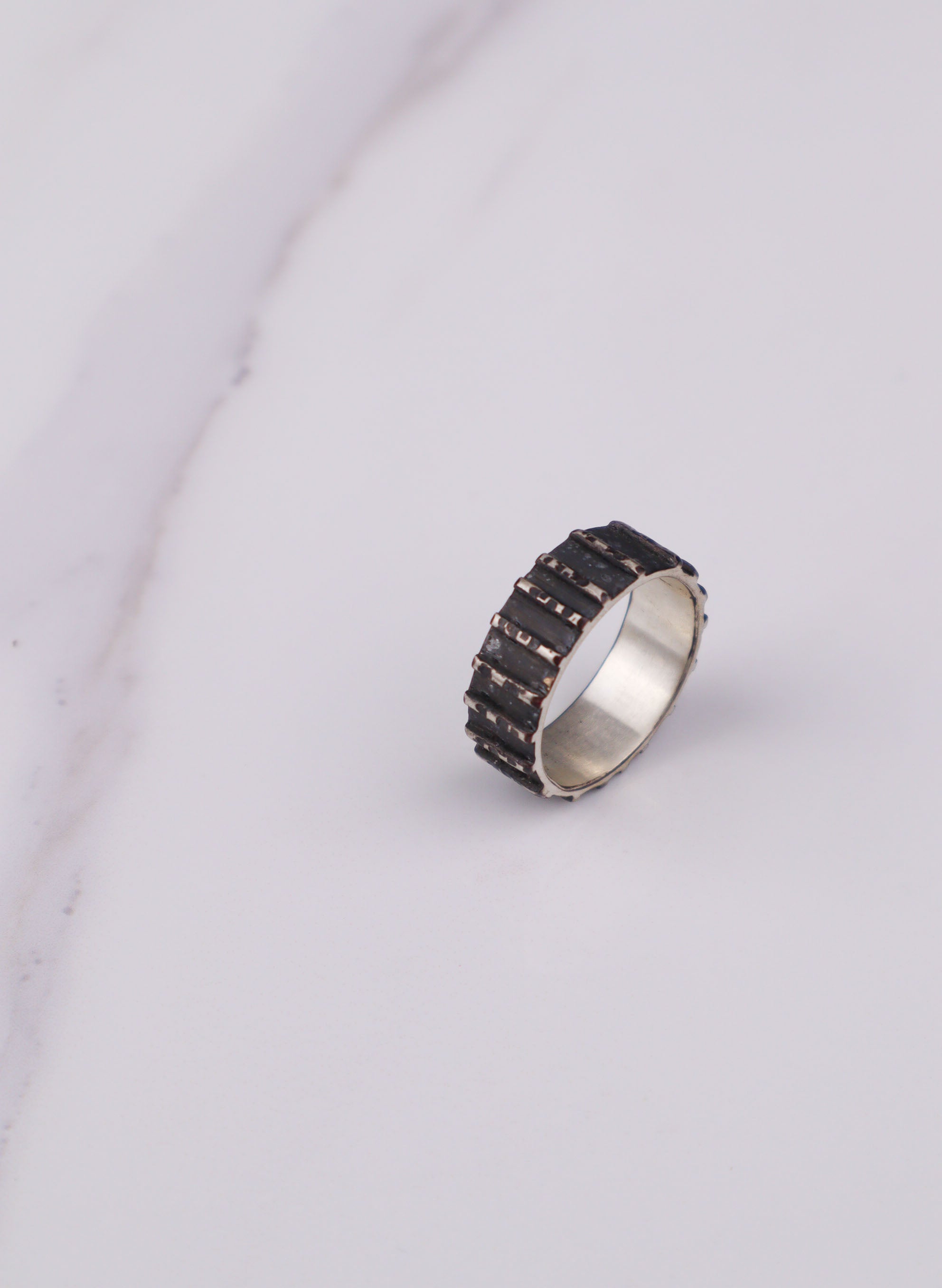 Texture Wire - Stirling Silver Ring