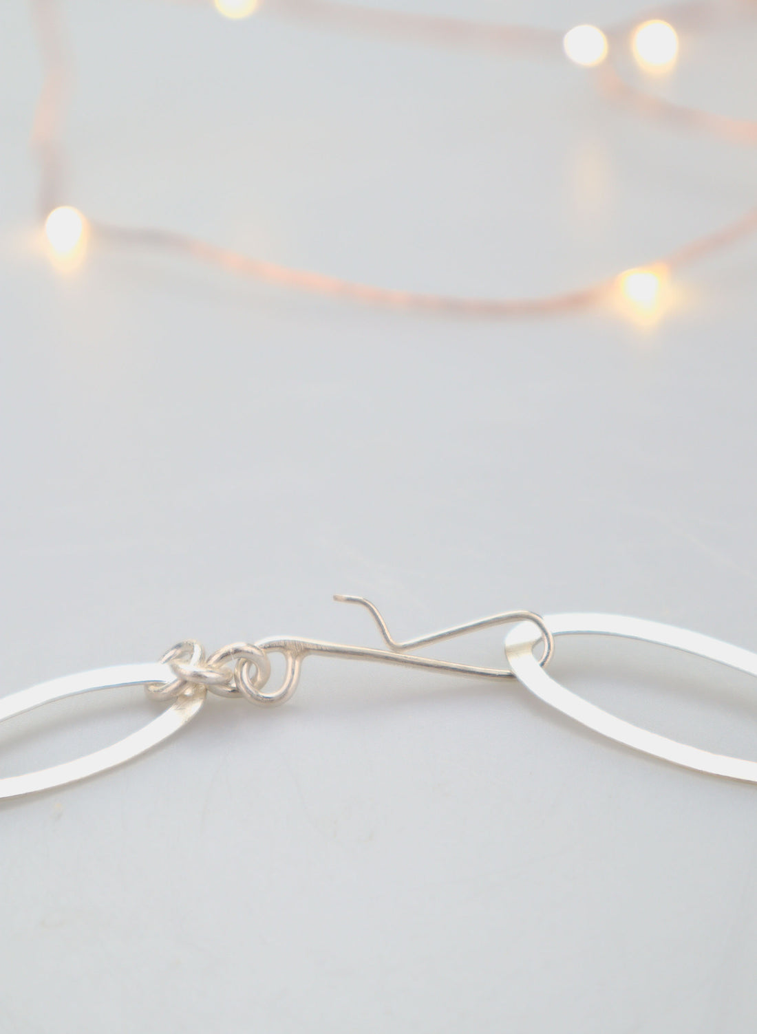 Oval Link Necklace - Sterling Silver