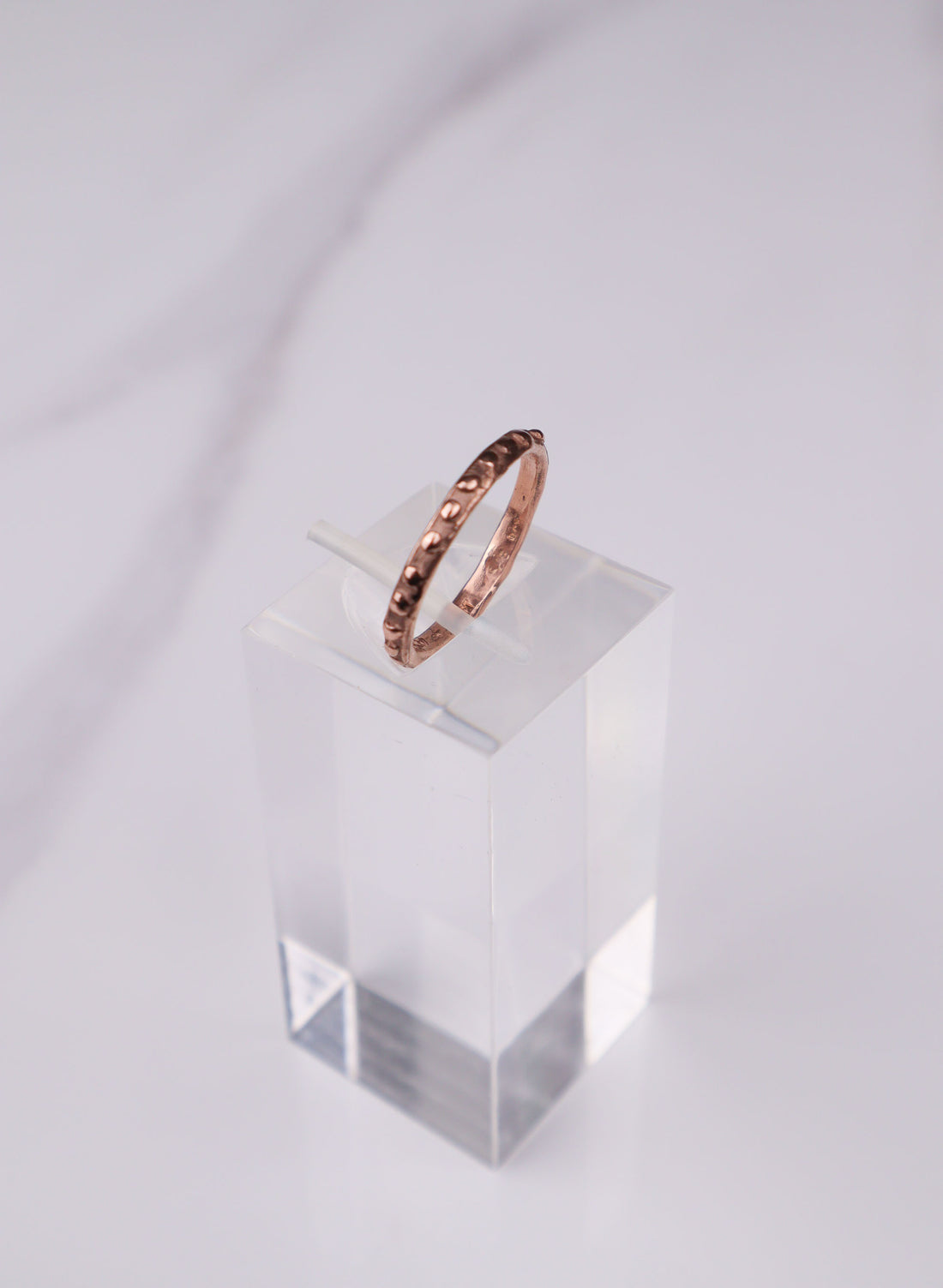 Fluid Stacking Ring + 9ct Rose Gold