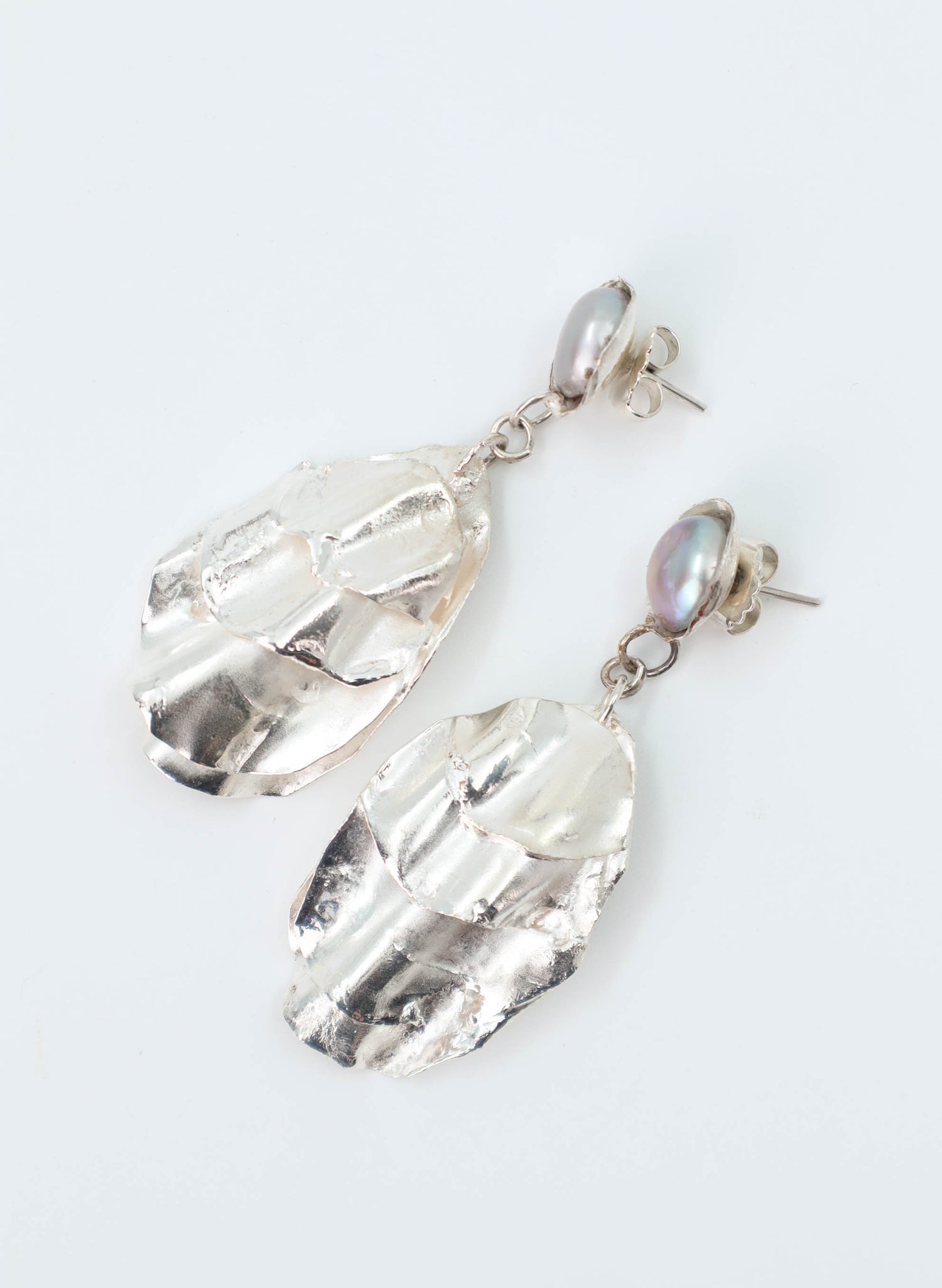 Pacific Pearl Oyster Earrings