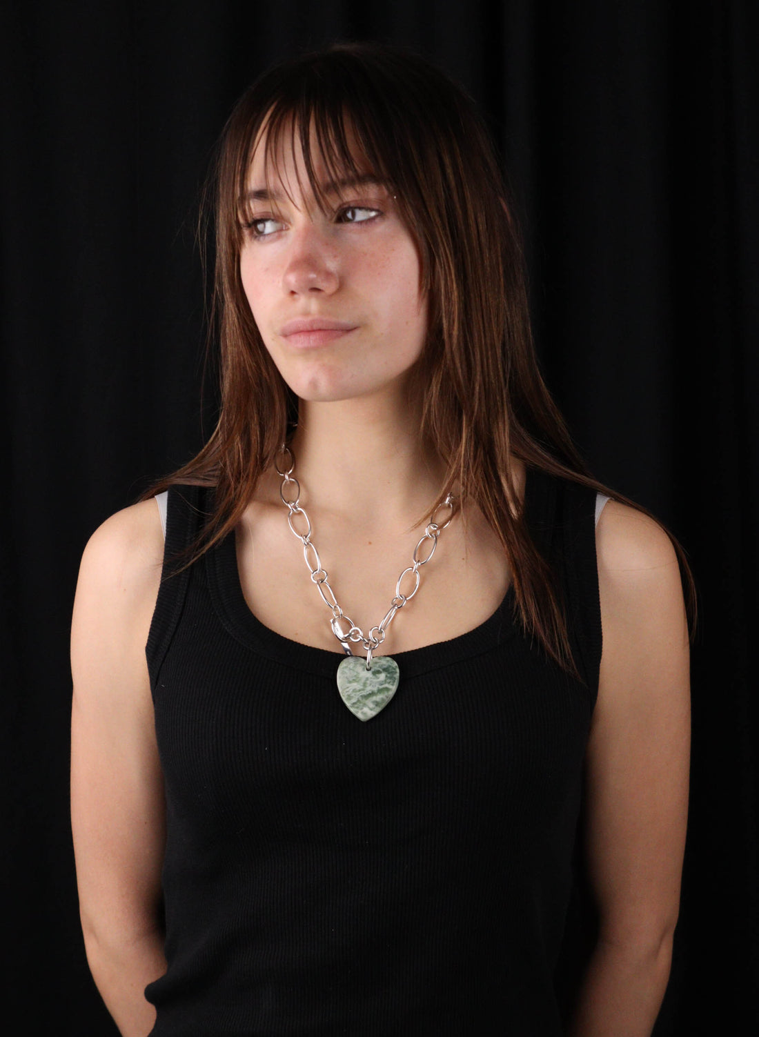 Chunky Heart Necklace