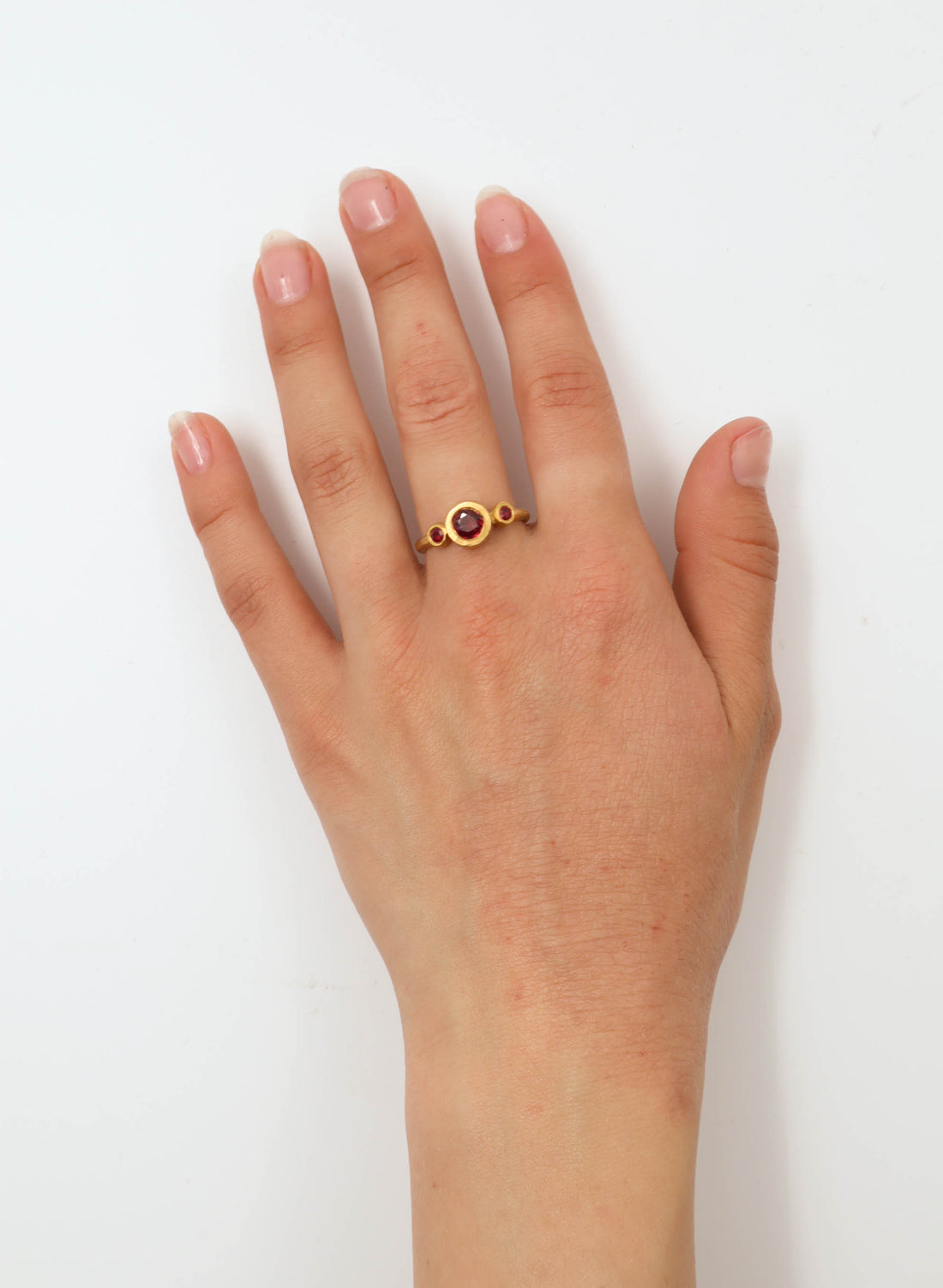 Chloris Ring - Ruby + 18ct Gold