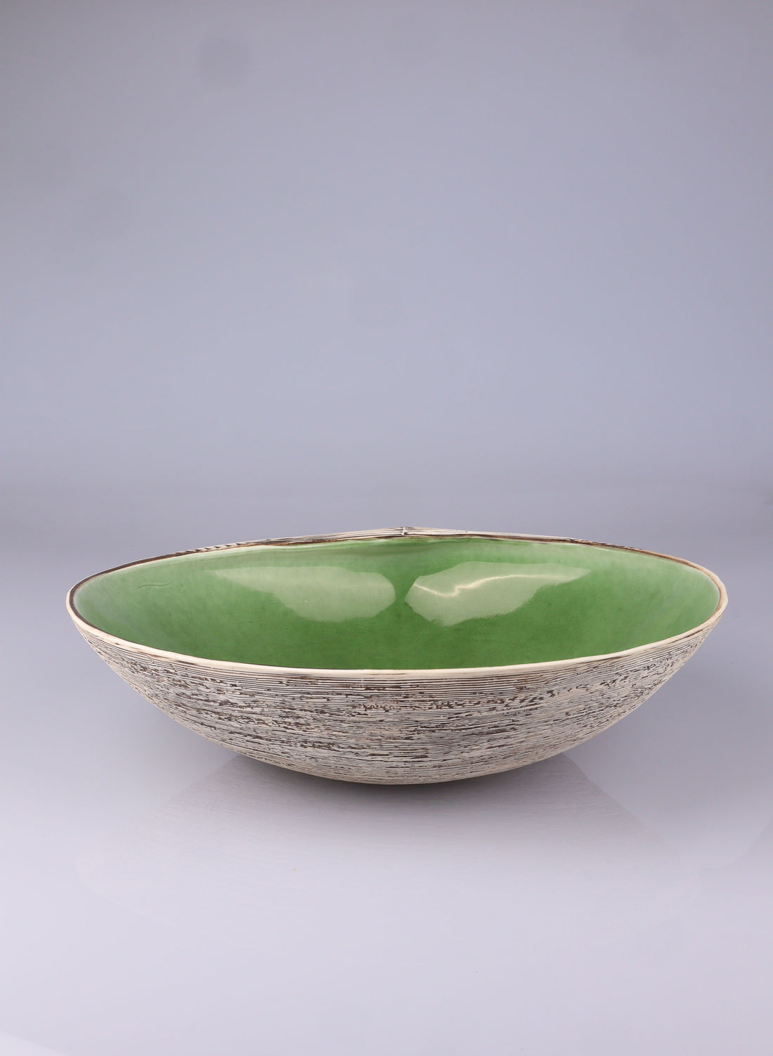 Shell Salad Bowl Green