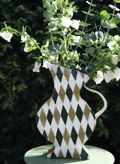 Harlequin in Green