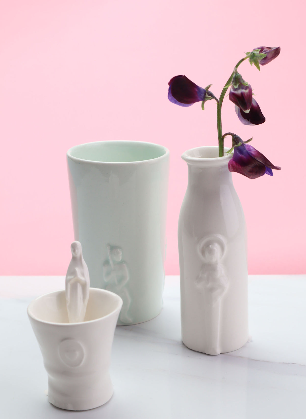 Mary Spoon and Pottle - Heart