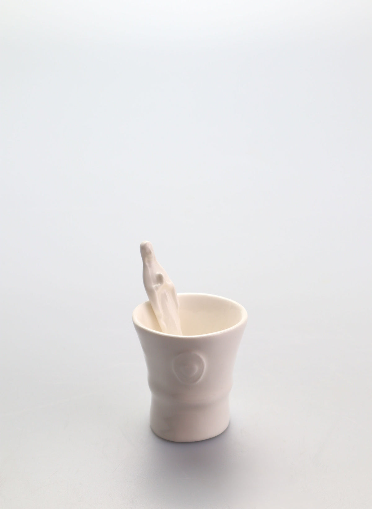 Mary Spoon and Pottle - Heart