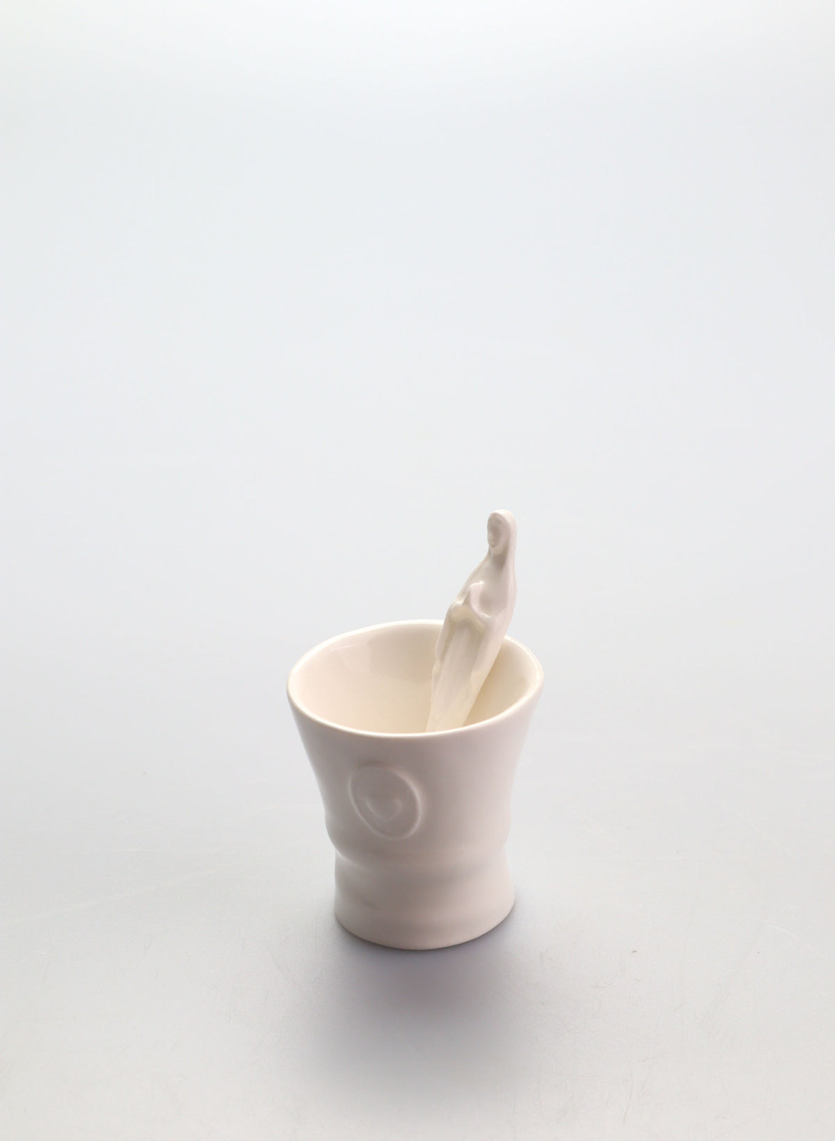 Mary Spoon and Pottle - Heart
