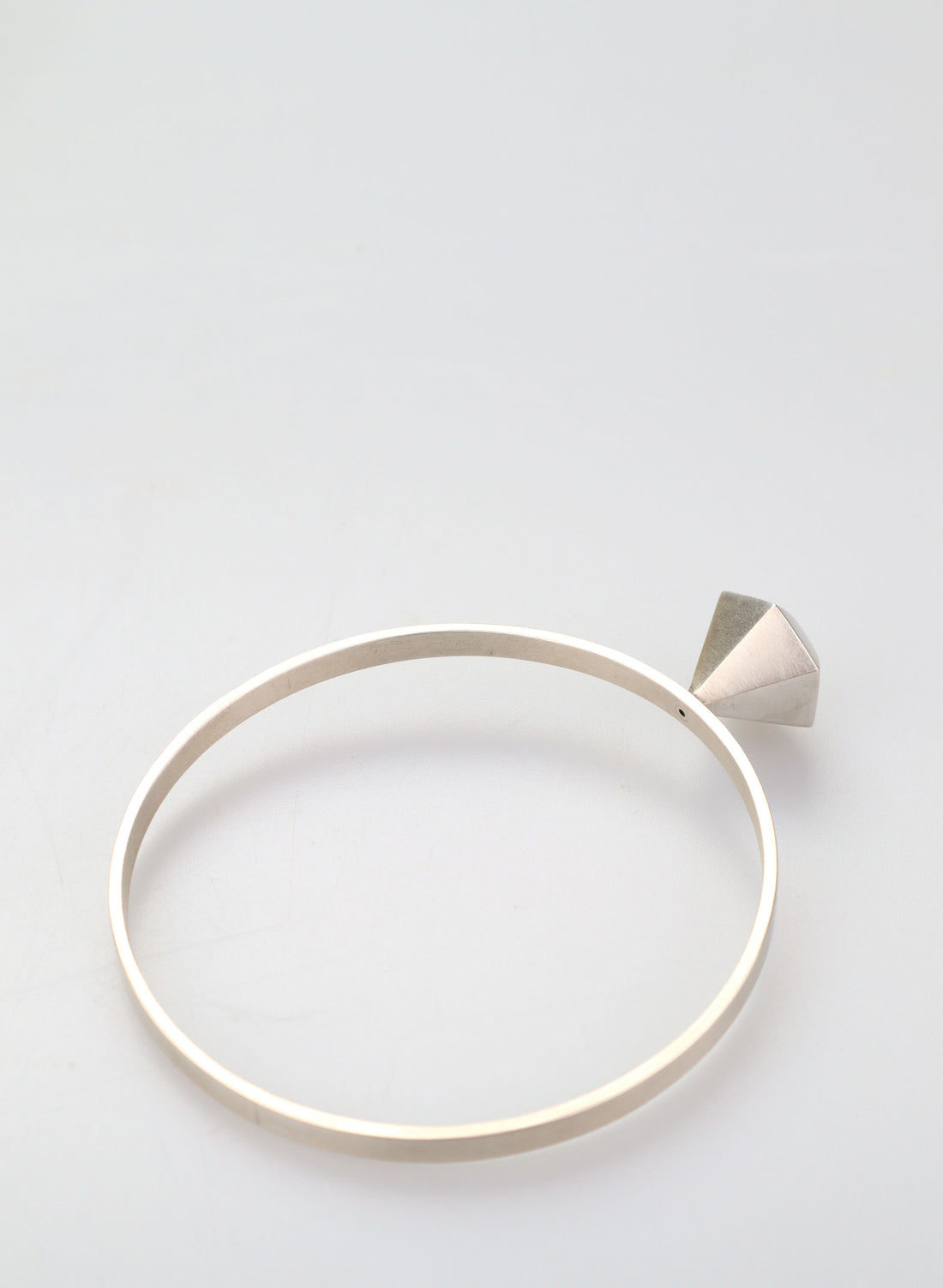 Hex Diamond Bangle