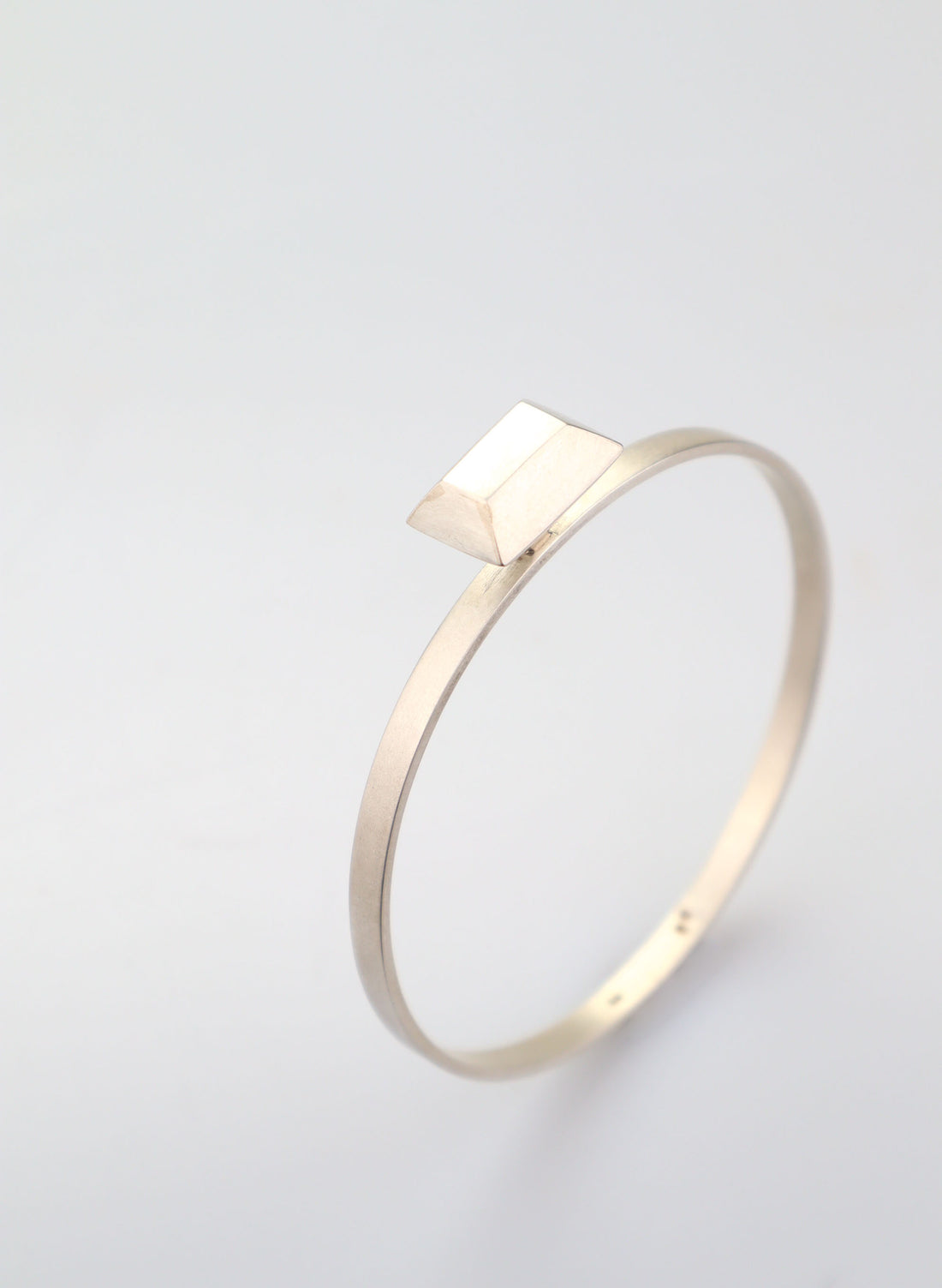 Hex Diamond Bangle