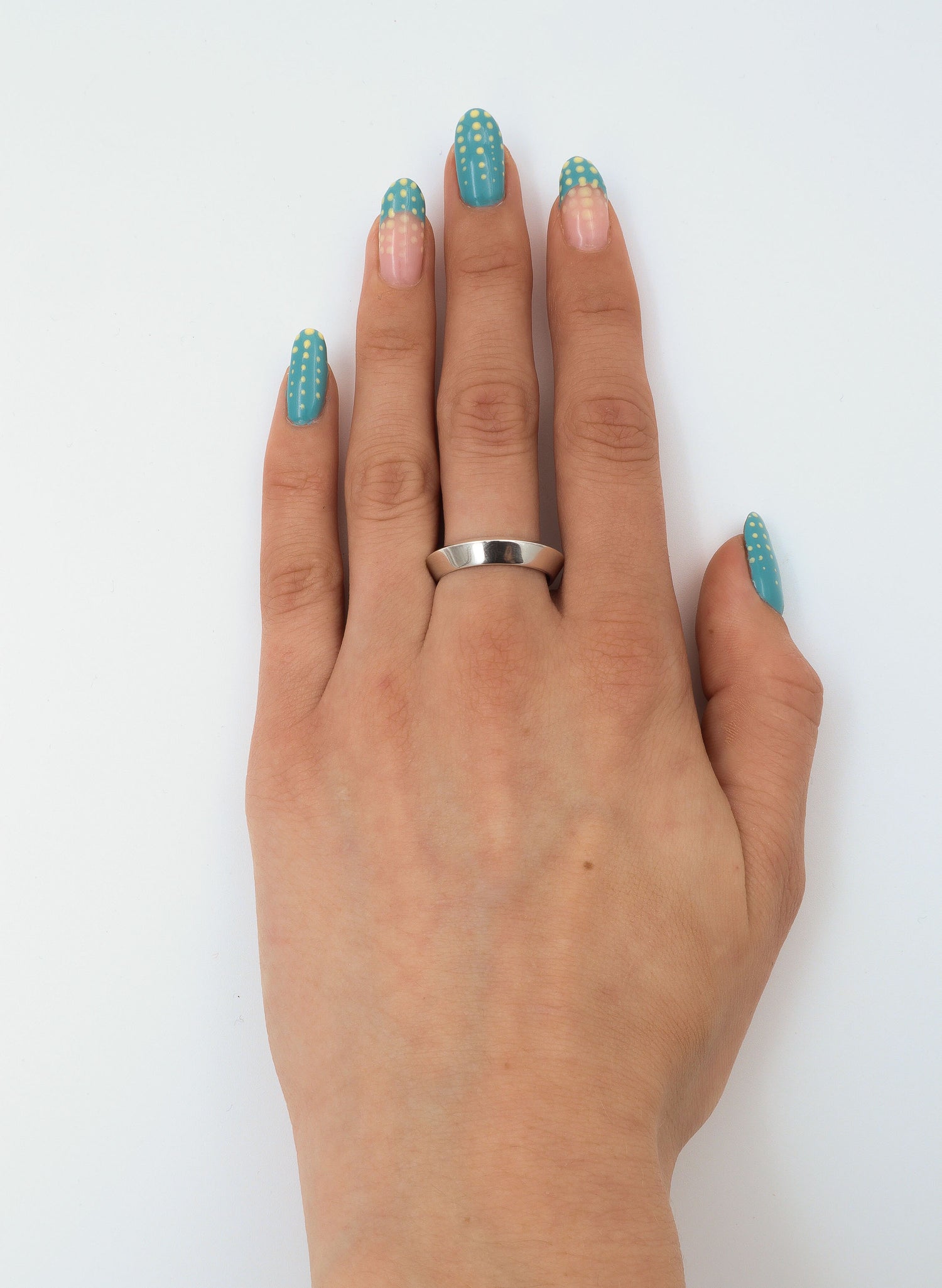 Edge Stacker Ring - Sterling Silver