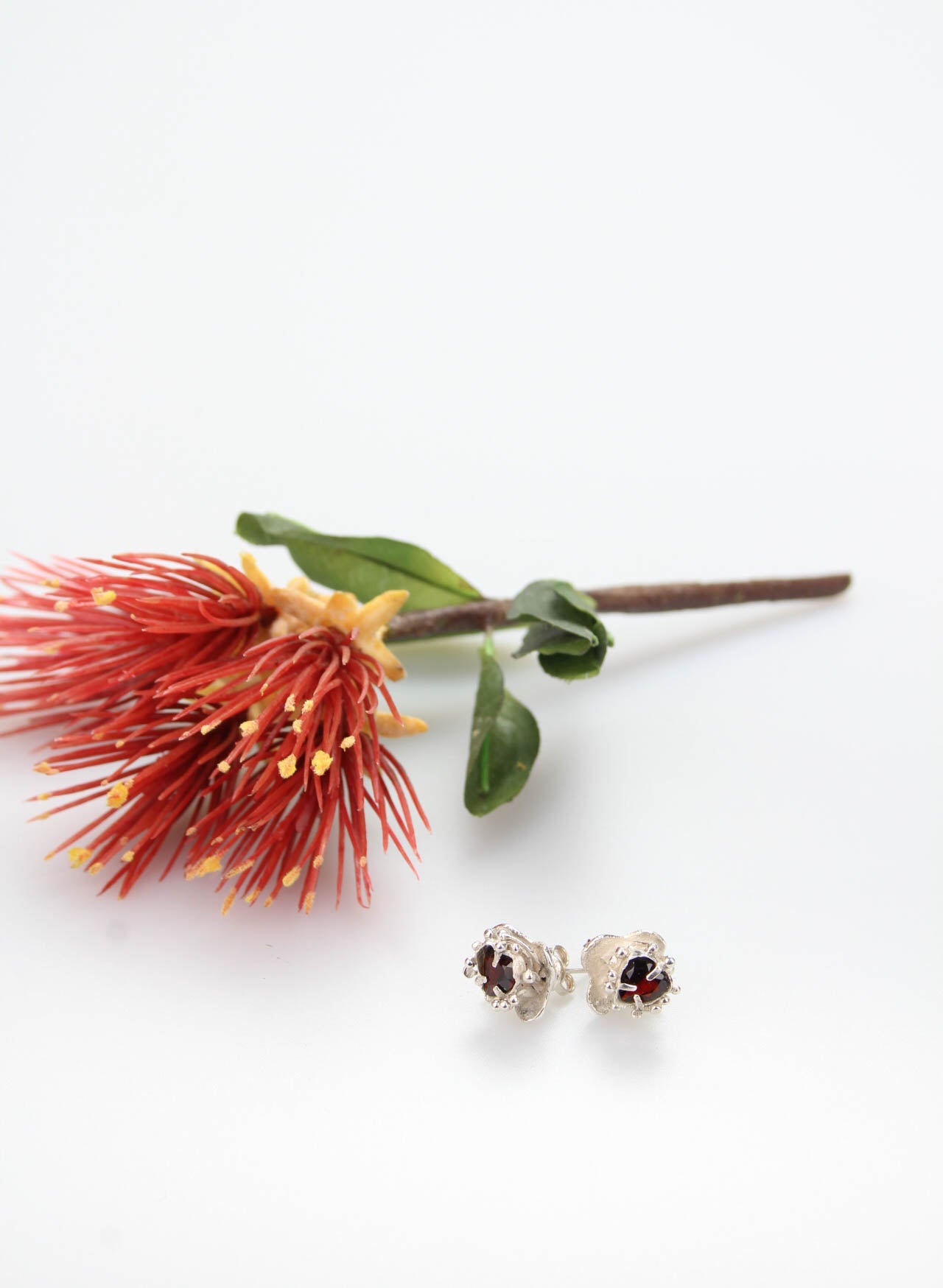 Pohutukawa Blossom Earrings