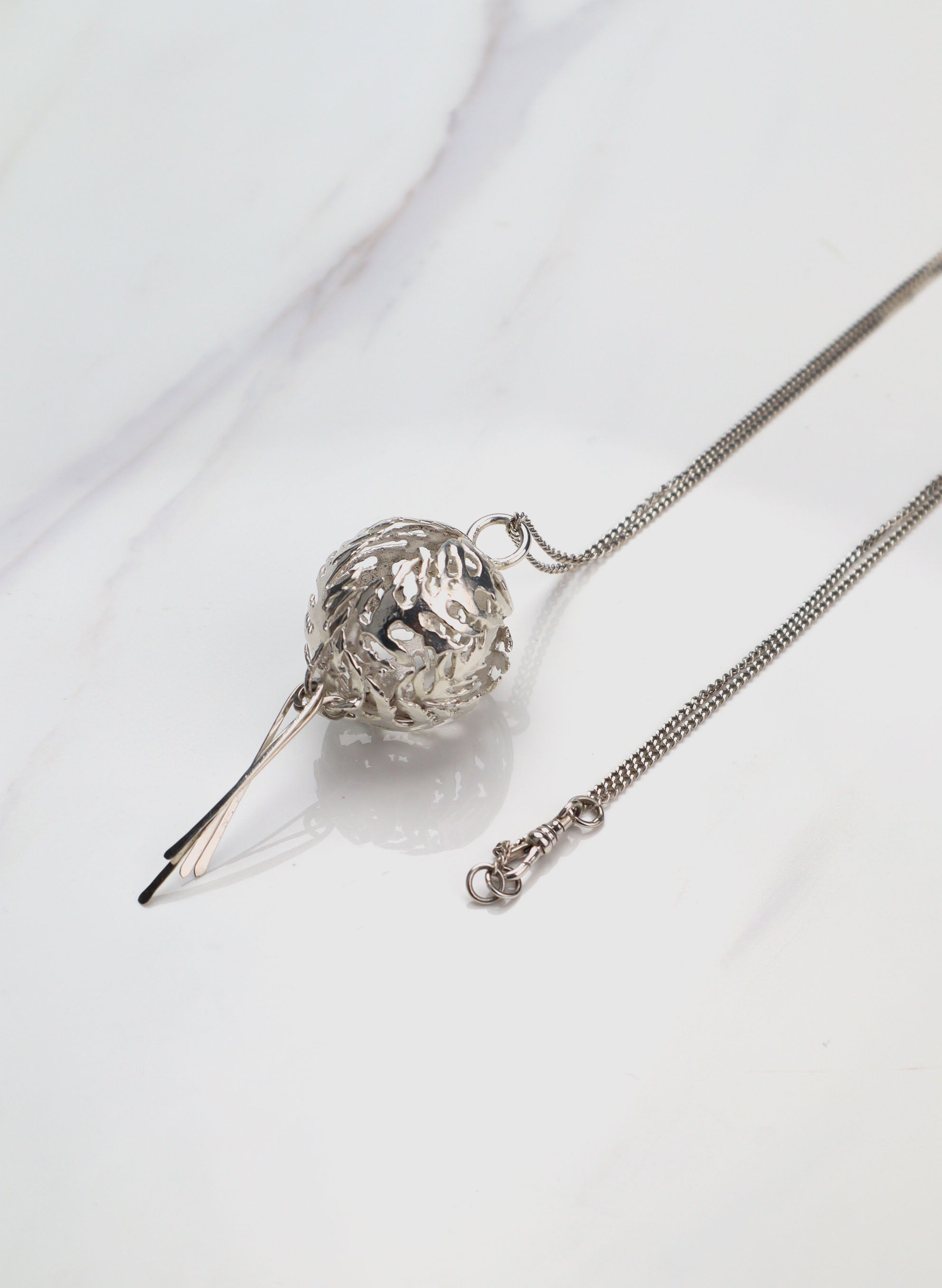 Fern Globe Necklace