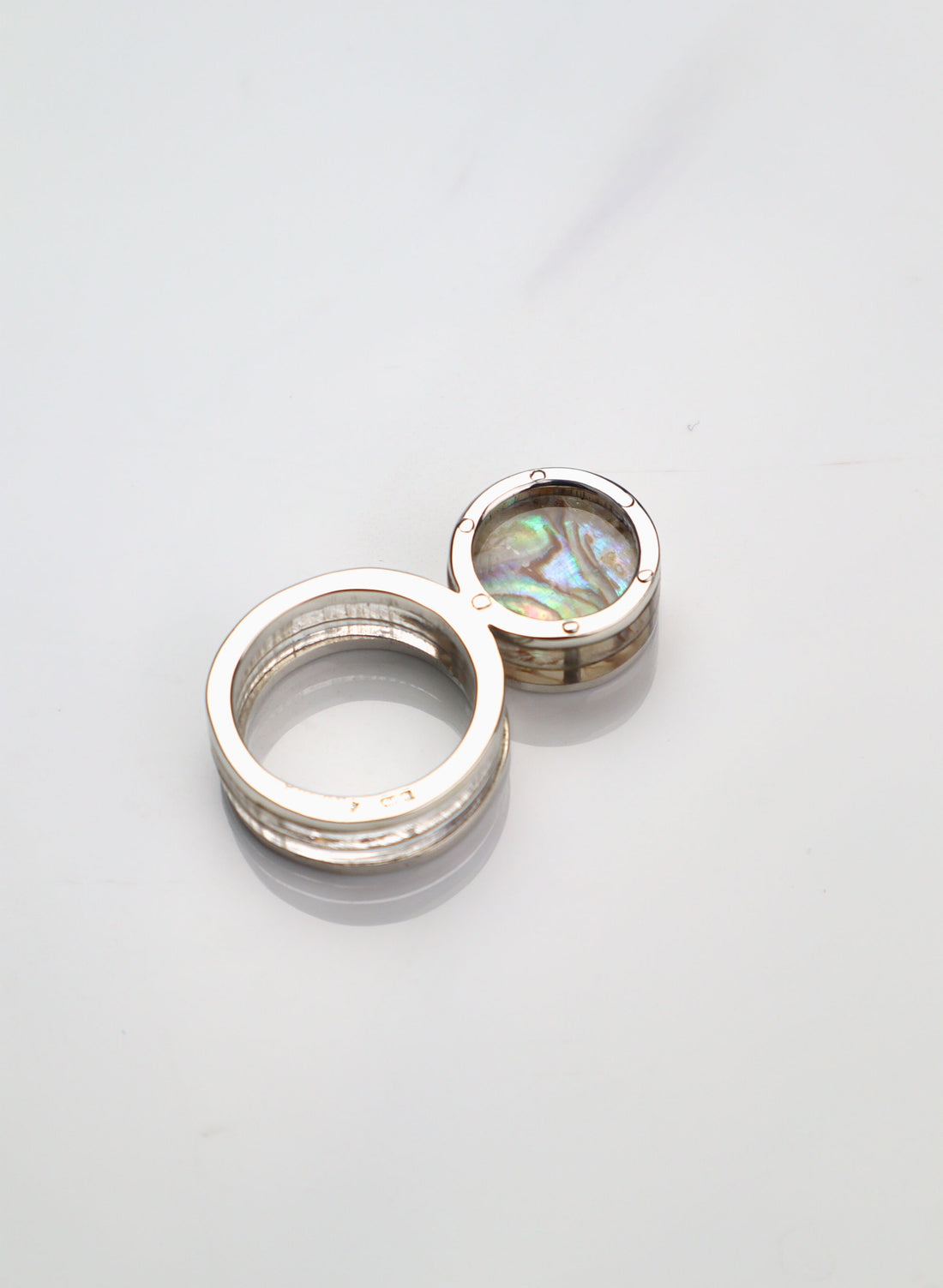 Paua Porthole Ring