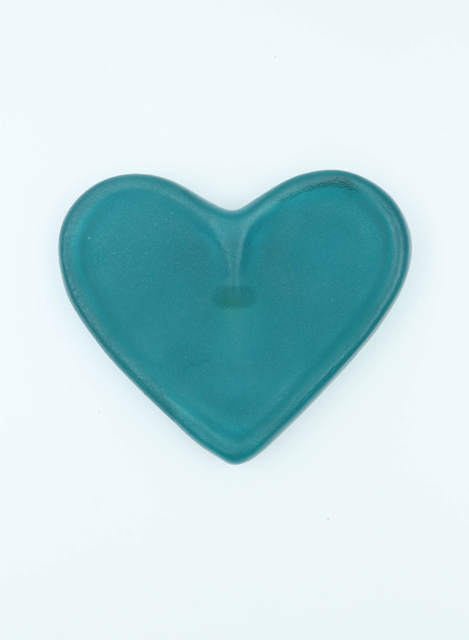 Jumbo Glo Heart - Jade