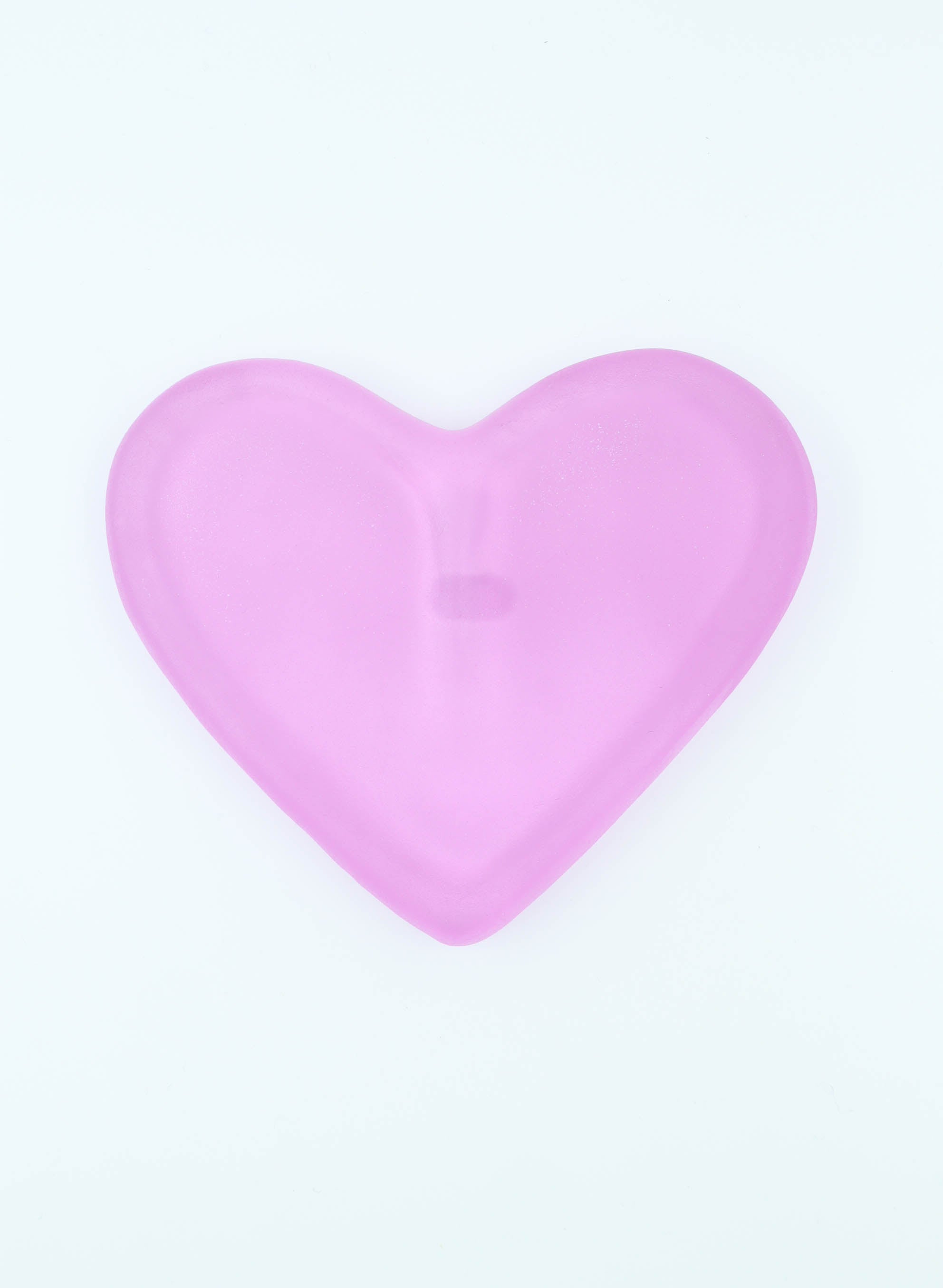 Jumbo Glo Heart - Fuchsia