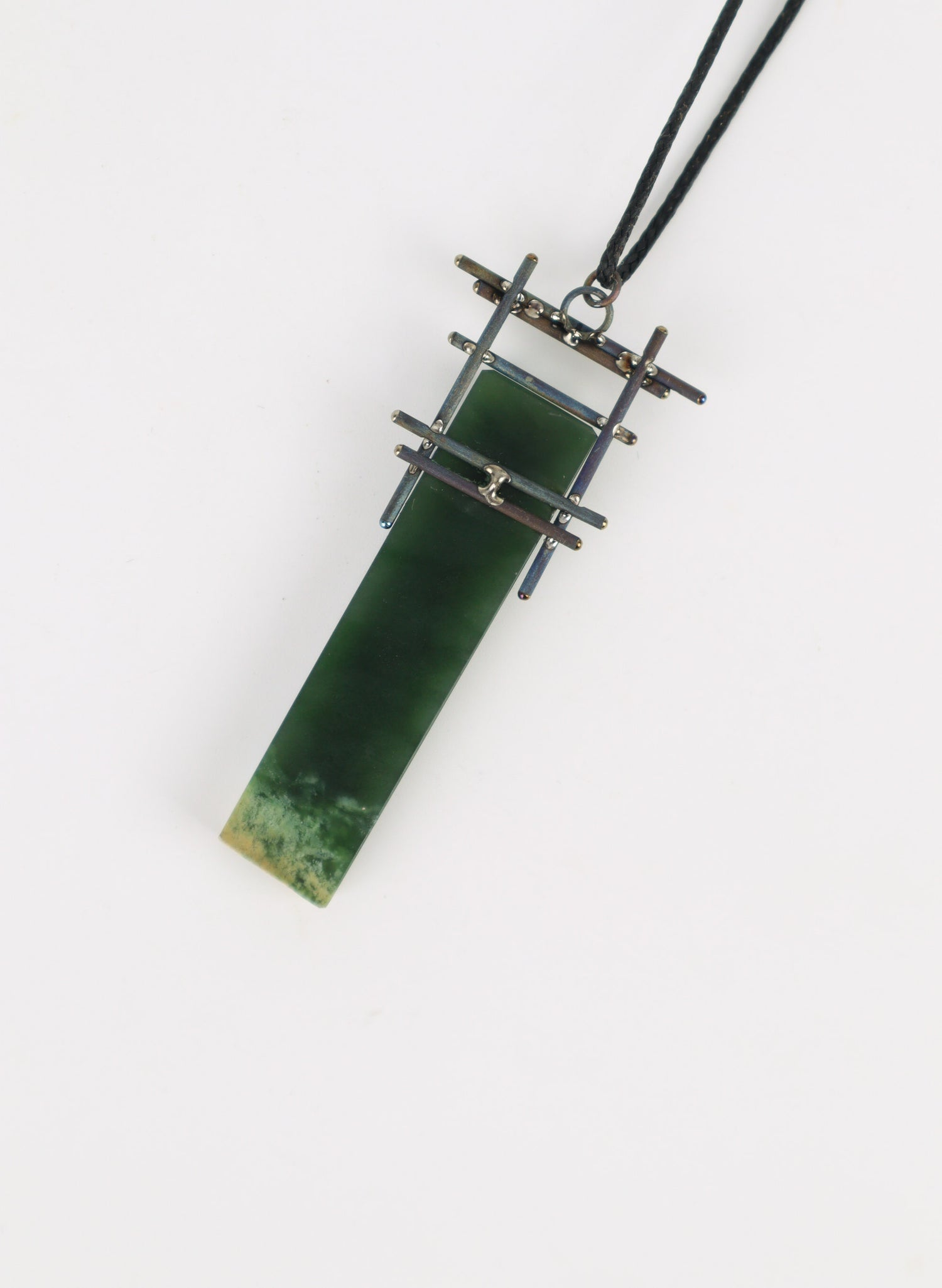 NZ Pounamu Titanium Necklace