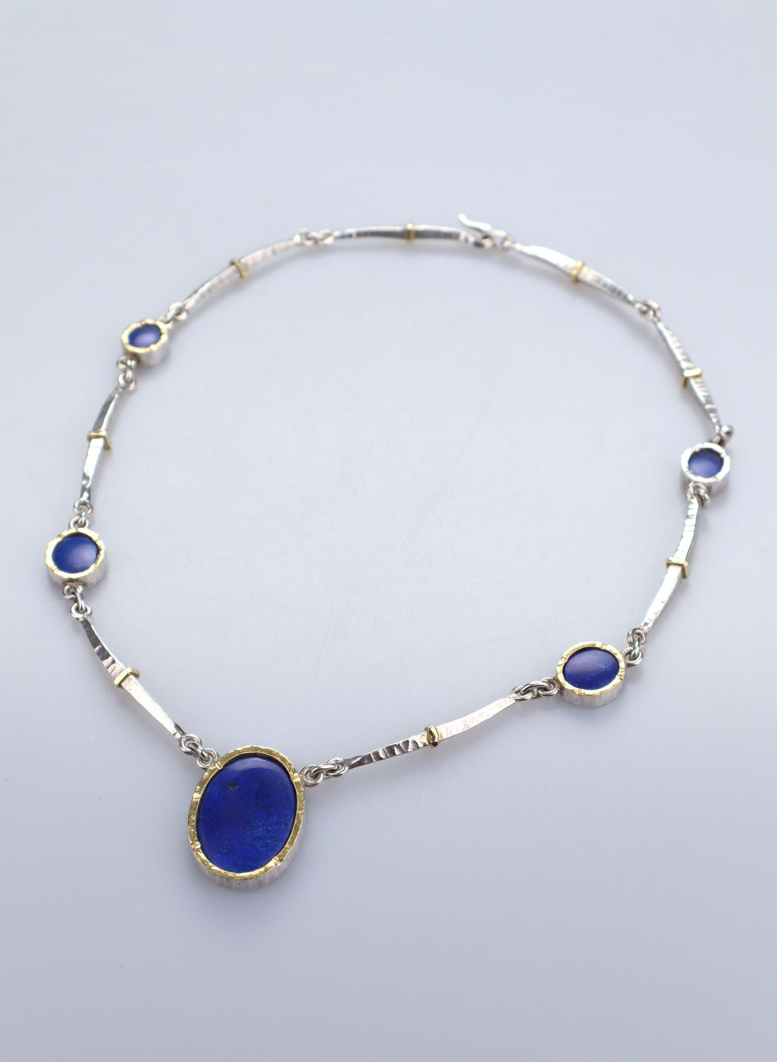 Lapis Lazuli Necklace - 22ct and 18ct