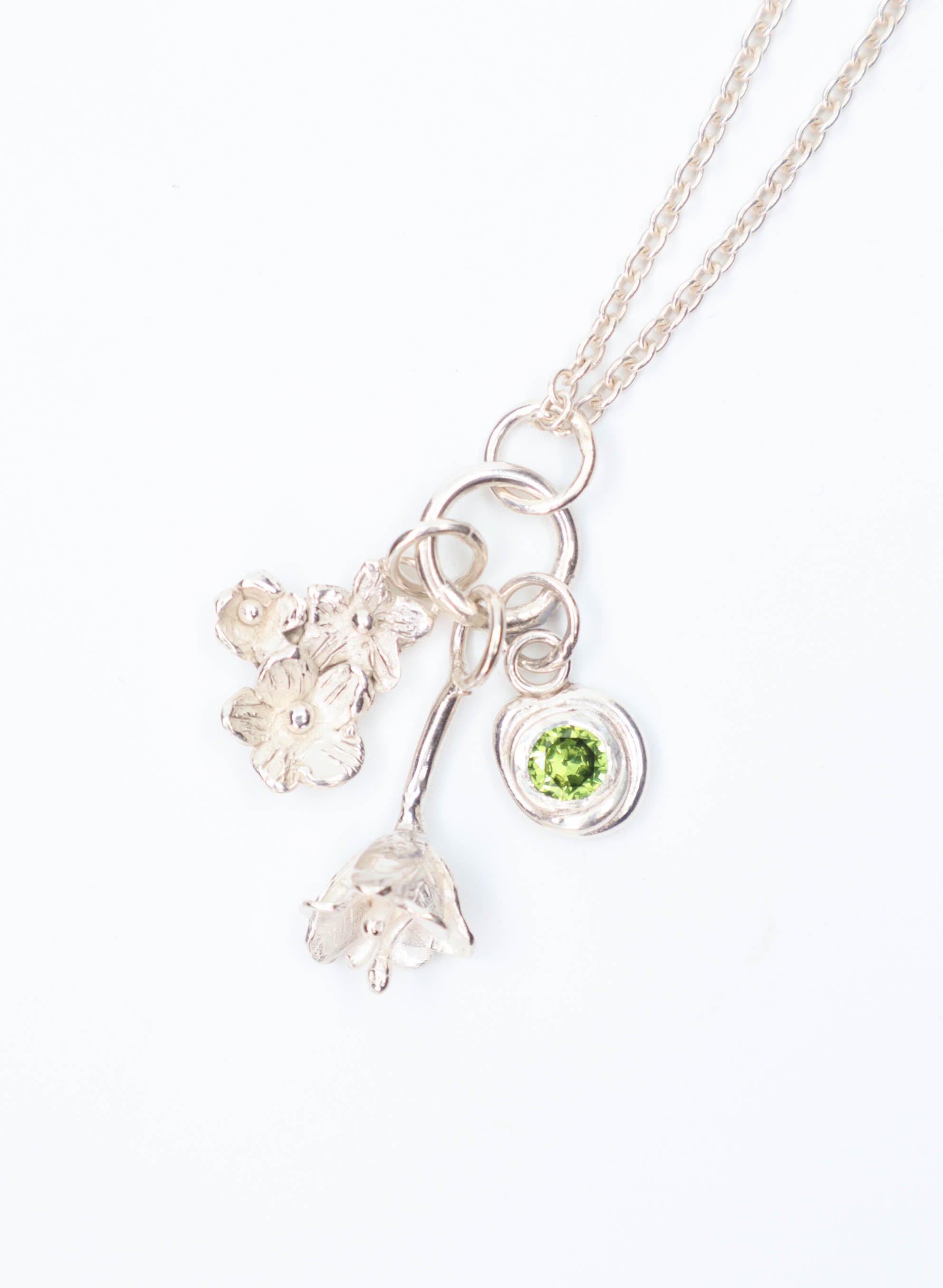 Summer Garden Charm Necklace