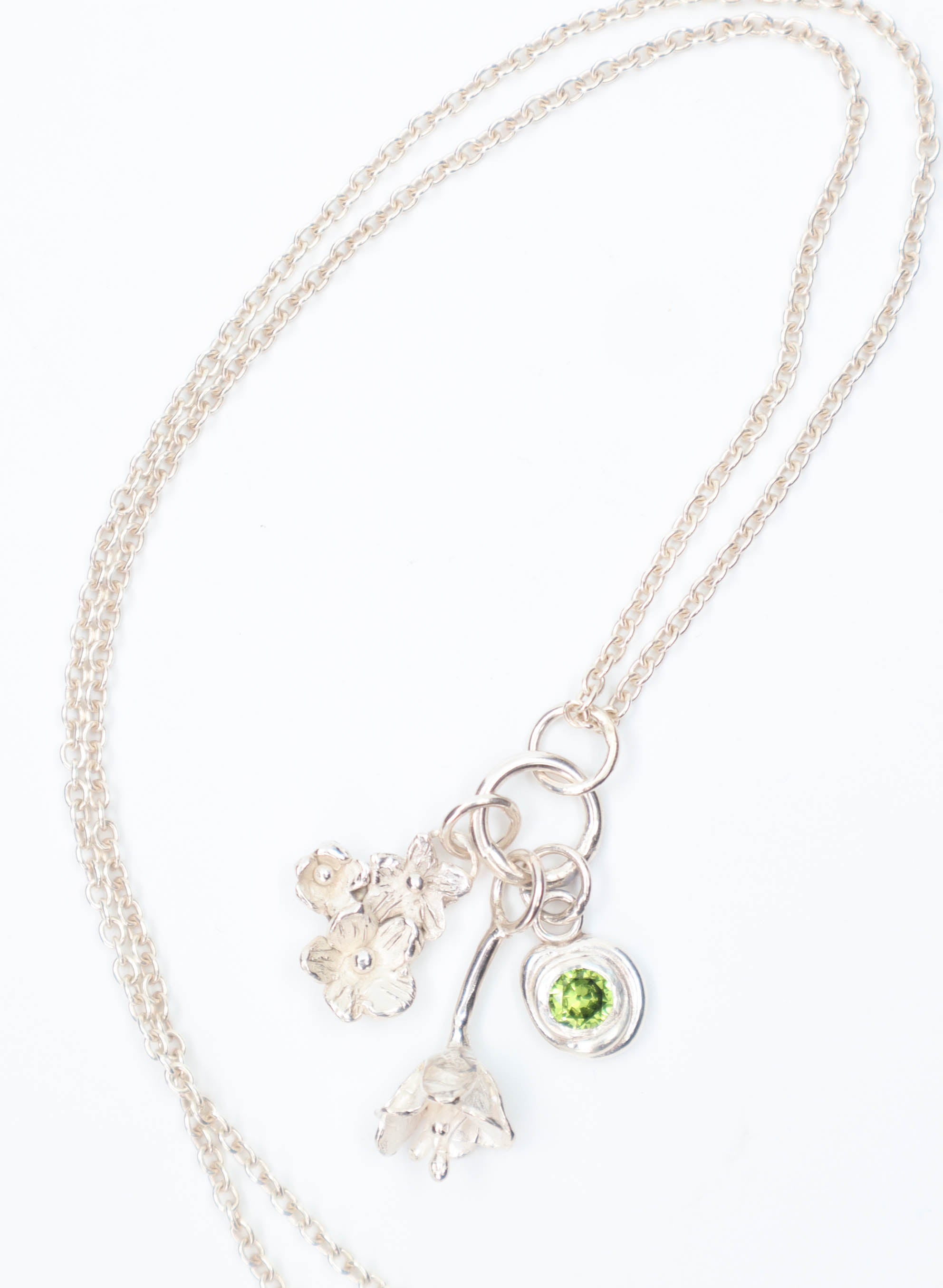 Summer Garden Charm Necklace