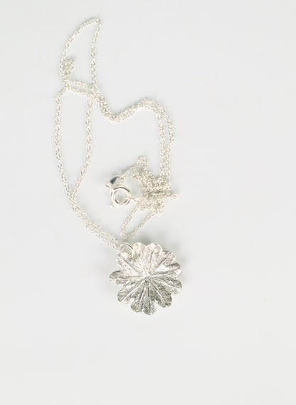 Poppy Top Necklace - Stirling Silver