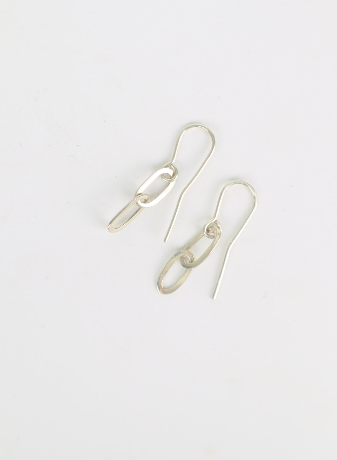 Small Double Link Hook Earrings