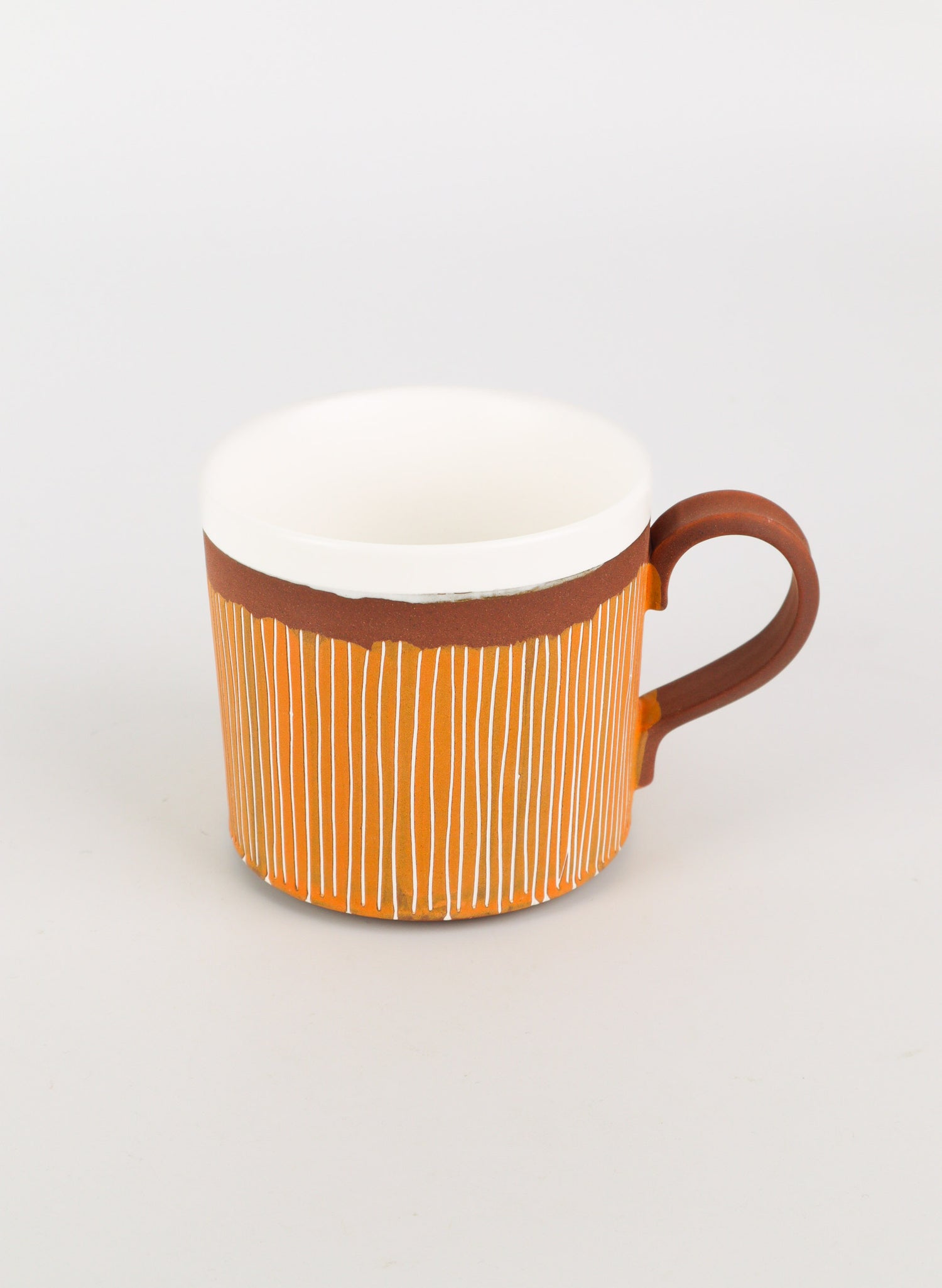 Orange Line Mug