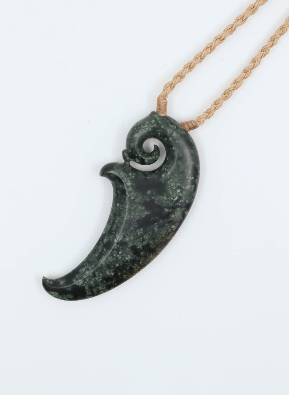 Talon and Beak Pounamu Pendant