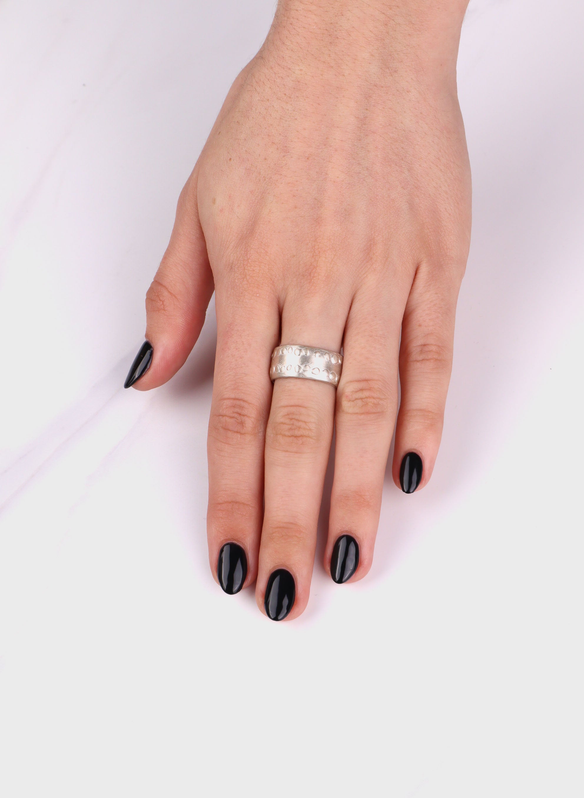 Fluid Stacking Ring Sterling Silver