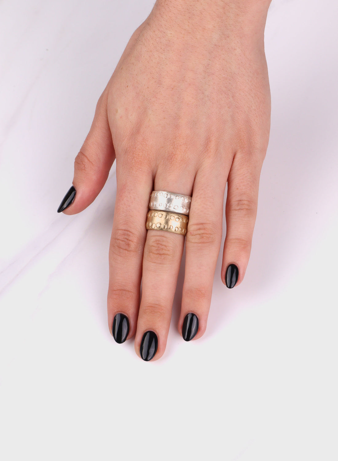 Fluid Stacking Ring Solid 9ct Gold