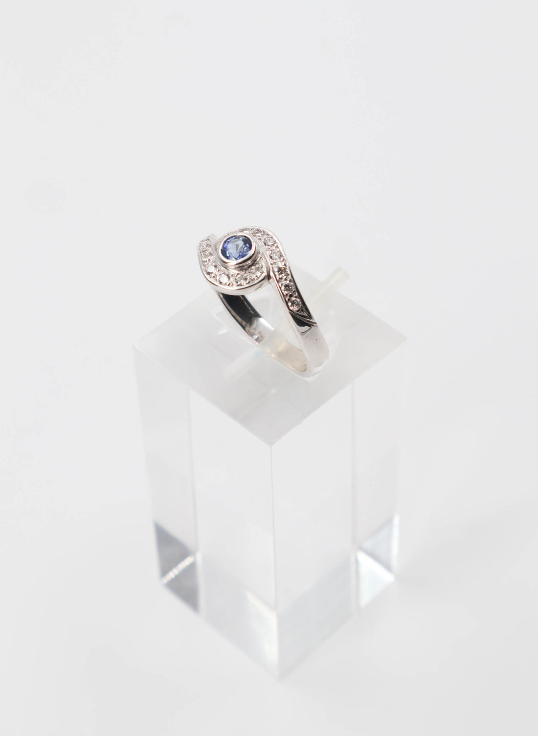 Sapphire and Diamond Ring