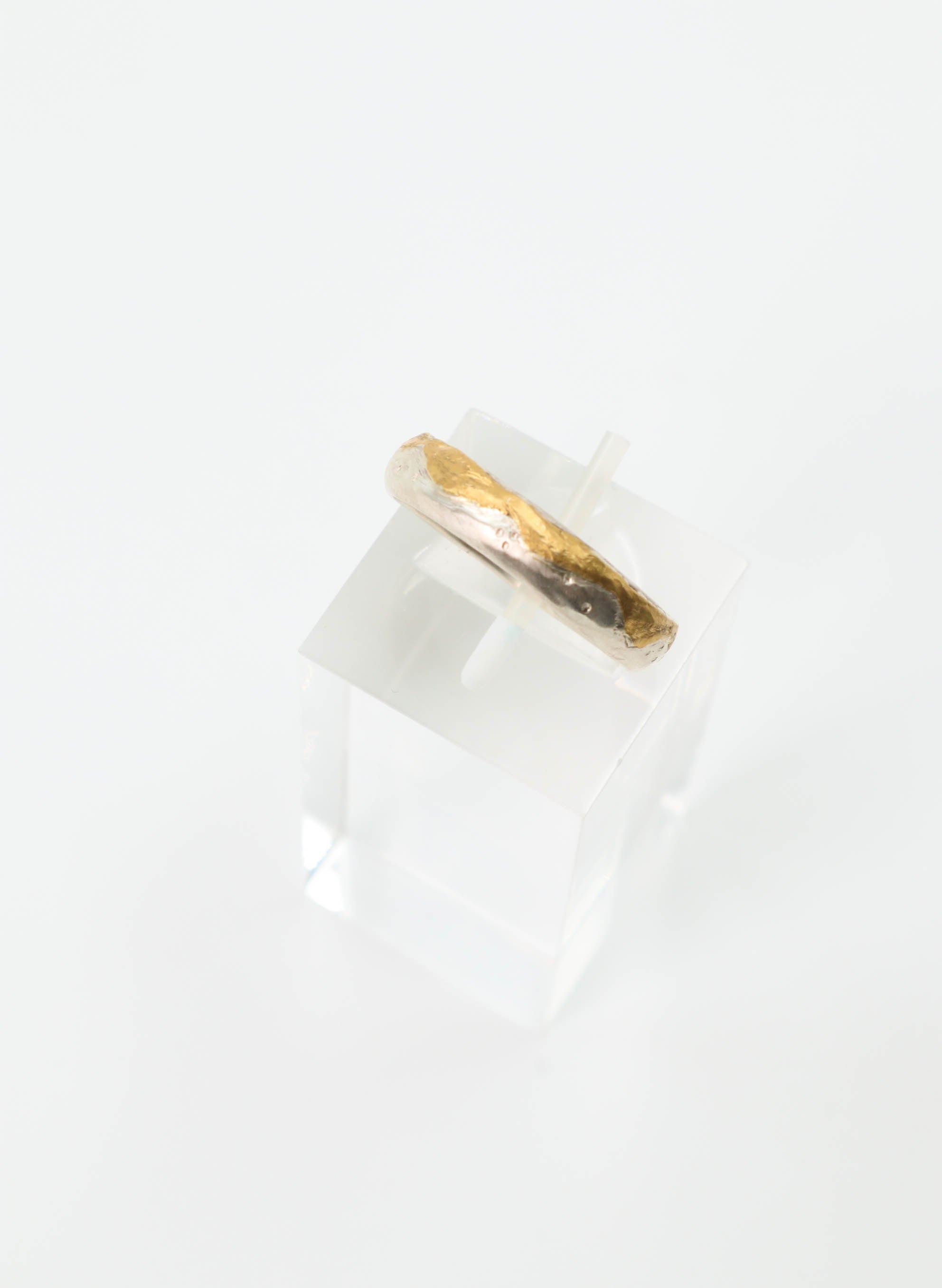 Dawn Chorus Silver and 24ct Gold Ring