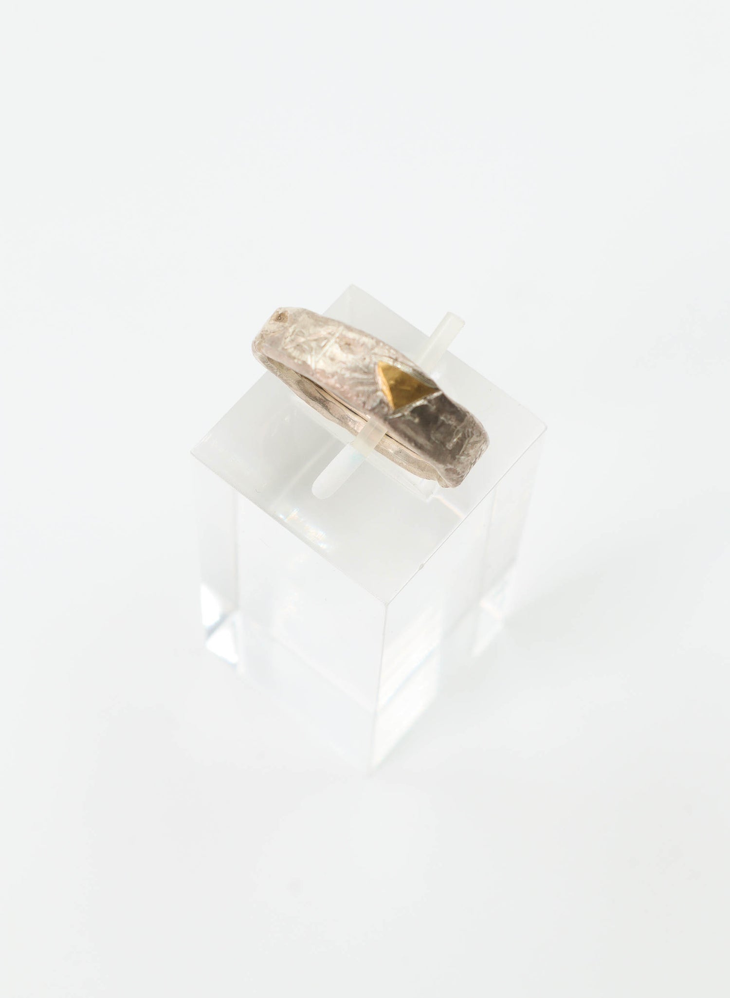 Voyager Ring - Silver + 24ct Gold